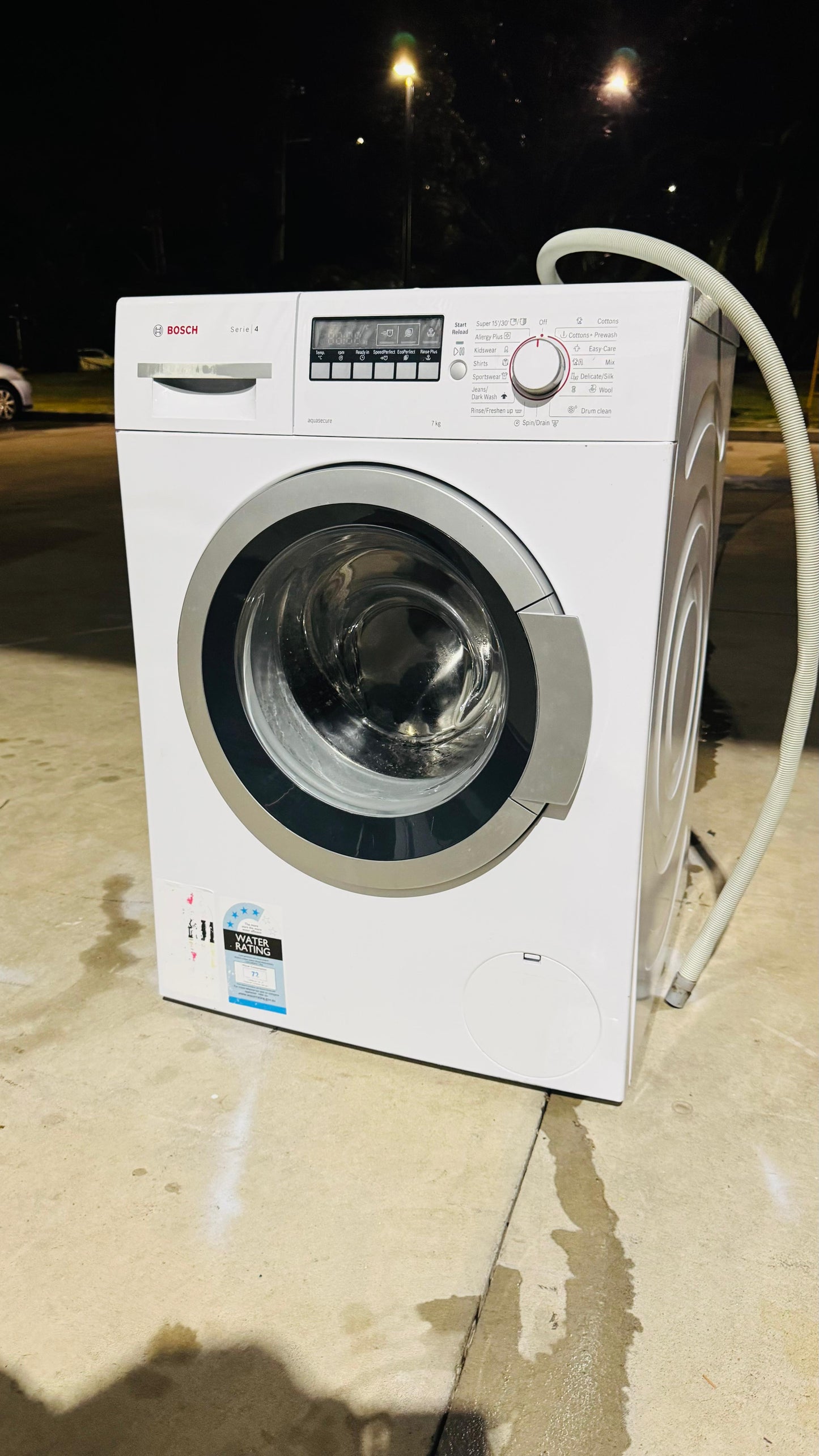 **BOSCH 7KGS FRONT LOADER WASHING MACHINE**