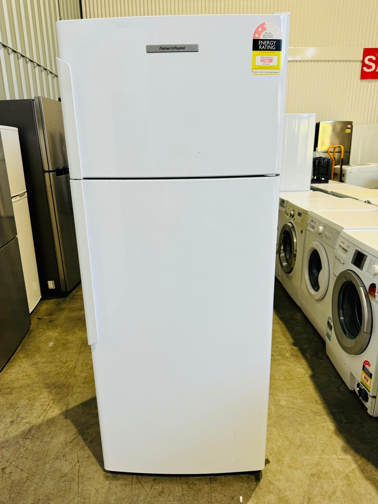 **FISHER & PAYKEL 447 LITRES FRIDGE FREEZER**