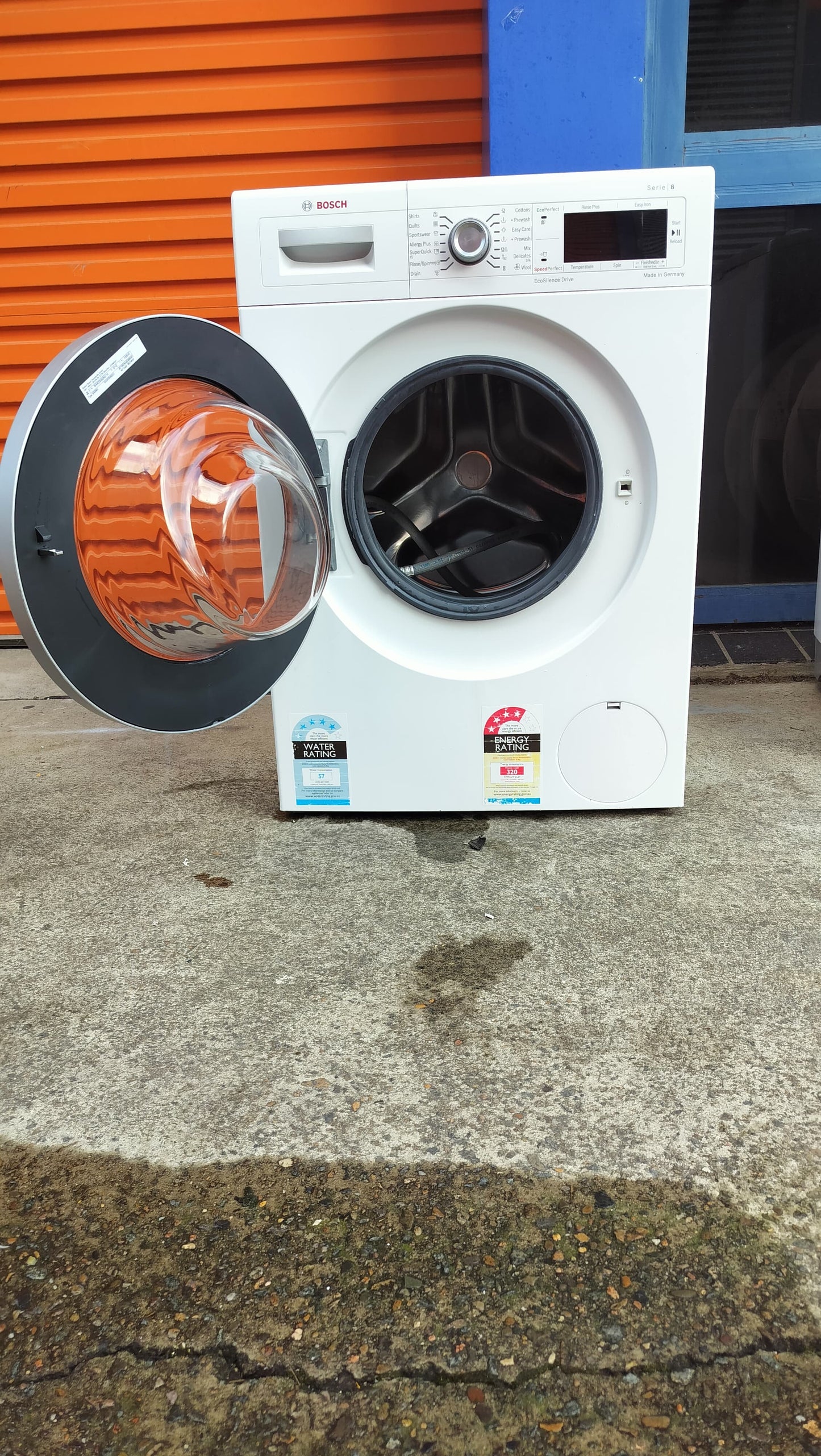 **BOSCH 8kg FRONT LOADER WASHING MACHINE**