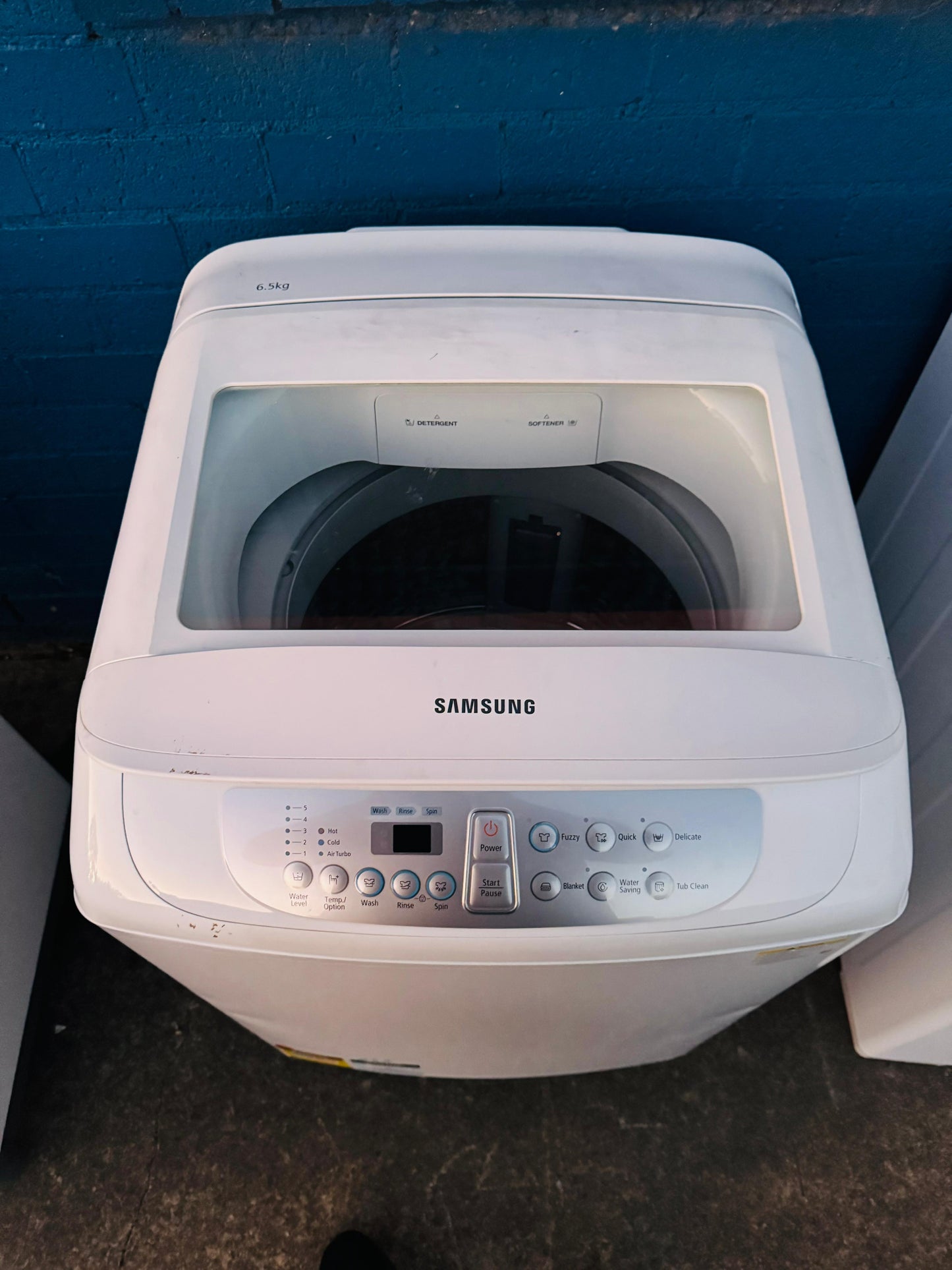 **SAMSUNG 6.5 KGS TOP LOADER WASHING MACHINE**