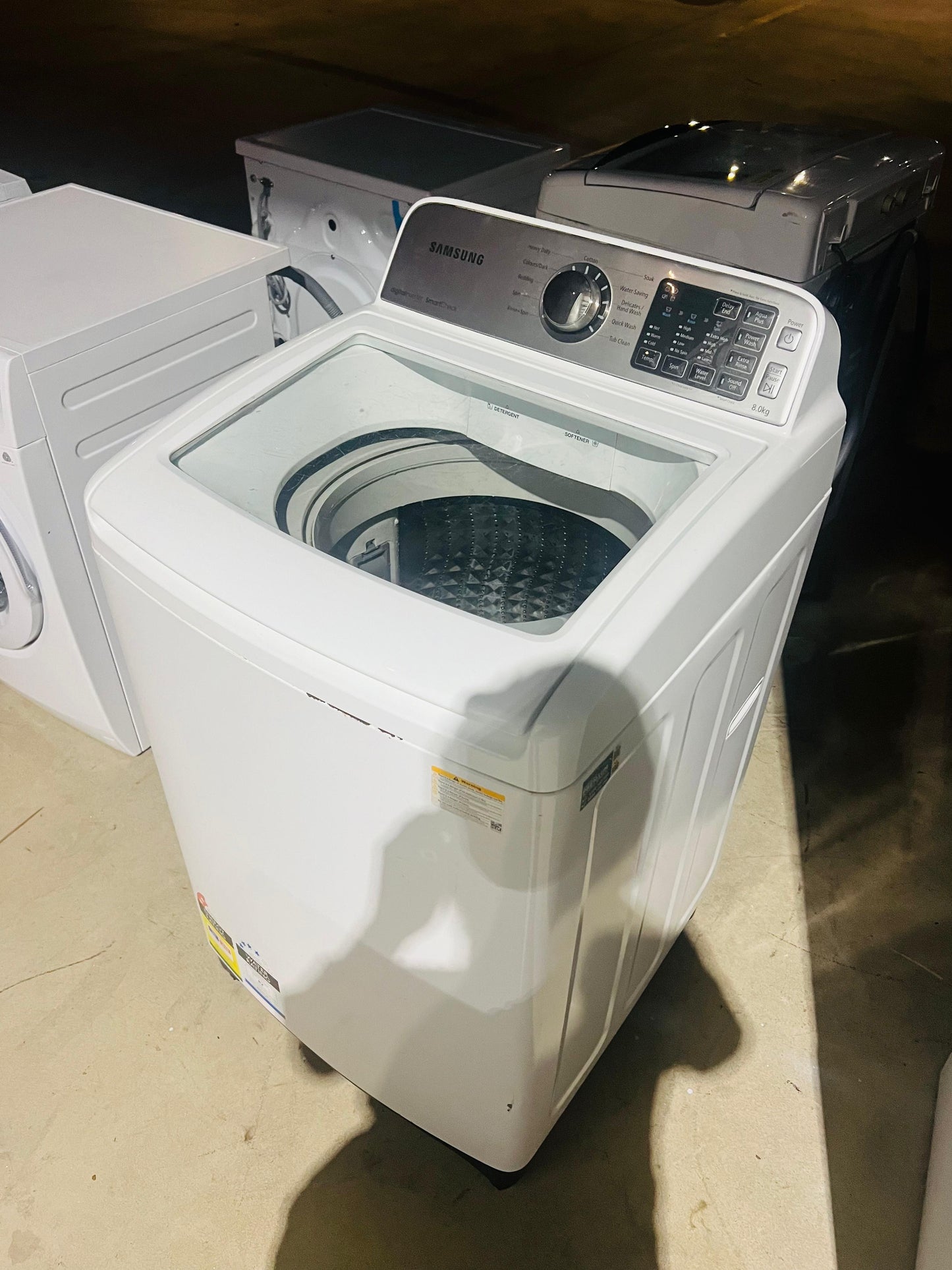 **SAMSUNG 8KGS TOP LOADER WASHING MACHINE**