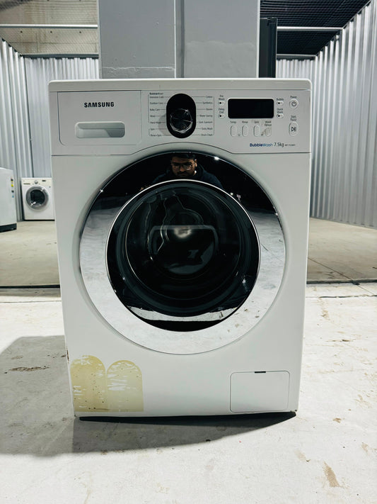 **SAMSUNG 7.5KGS FRONT LOADER WASHING MACHINE**