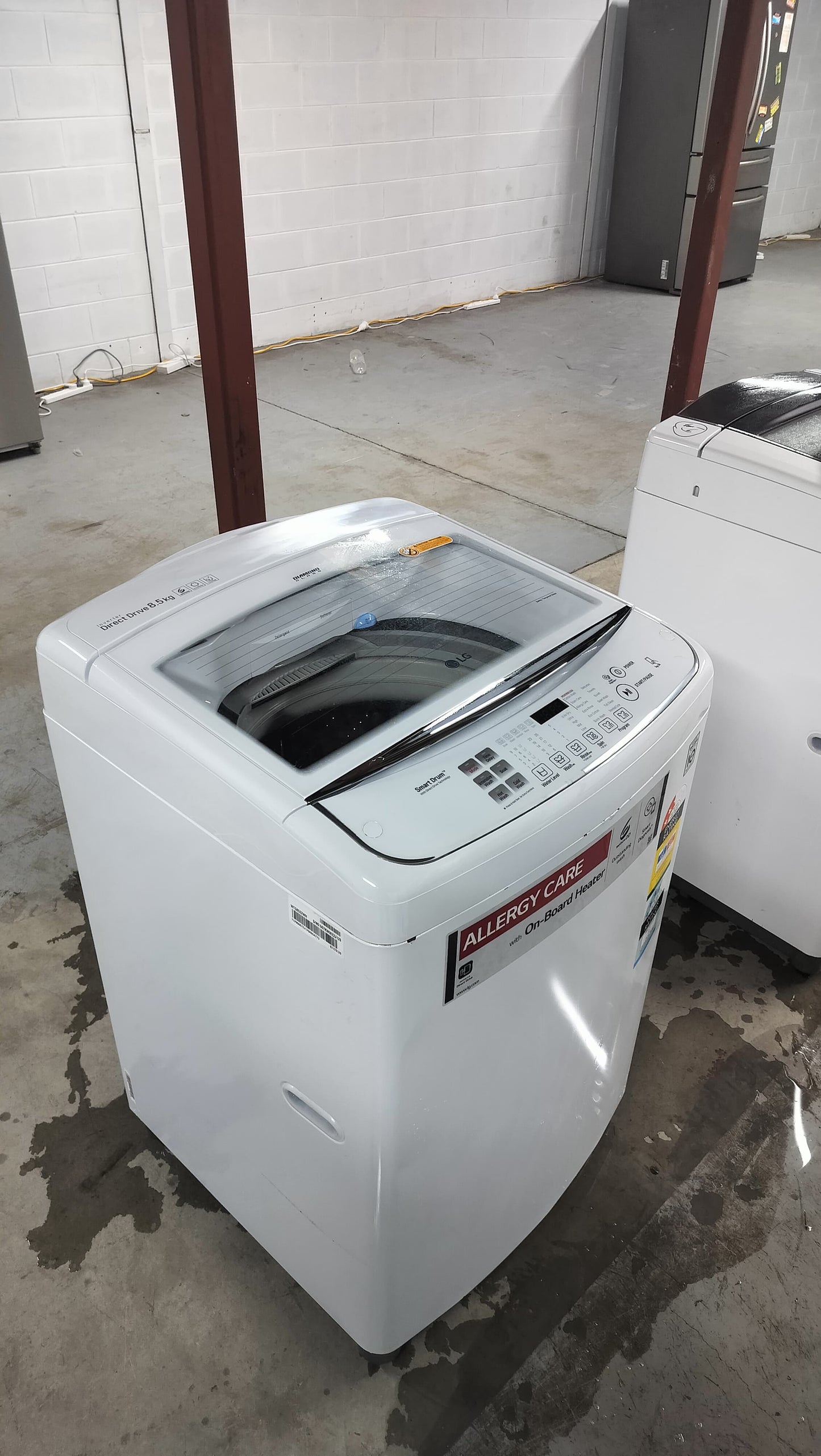 **LG 8.5 KGS TOPLOADER WASHING MACHINE**