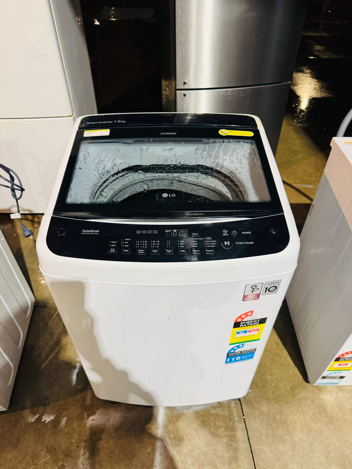 **LG 7.5 KGS TOP LOADER WASHING MACHINE**