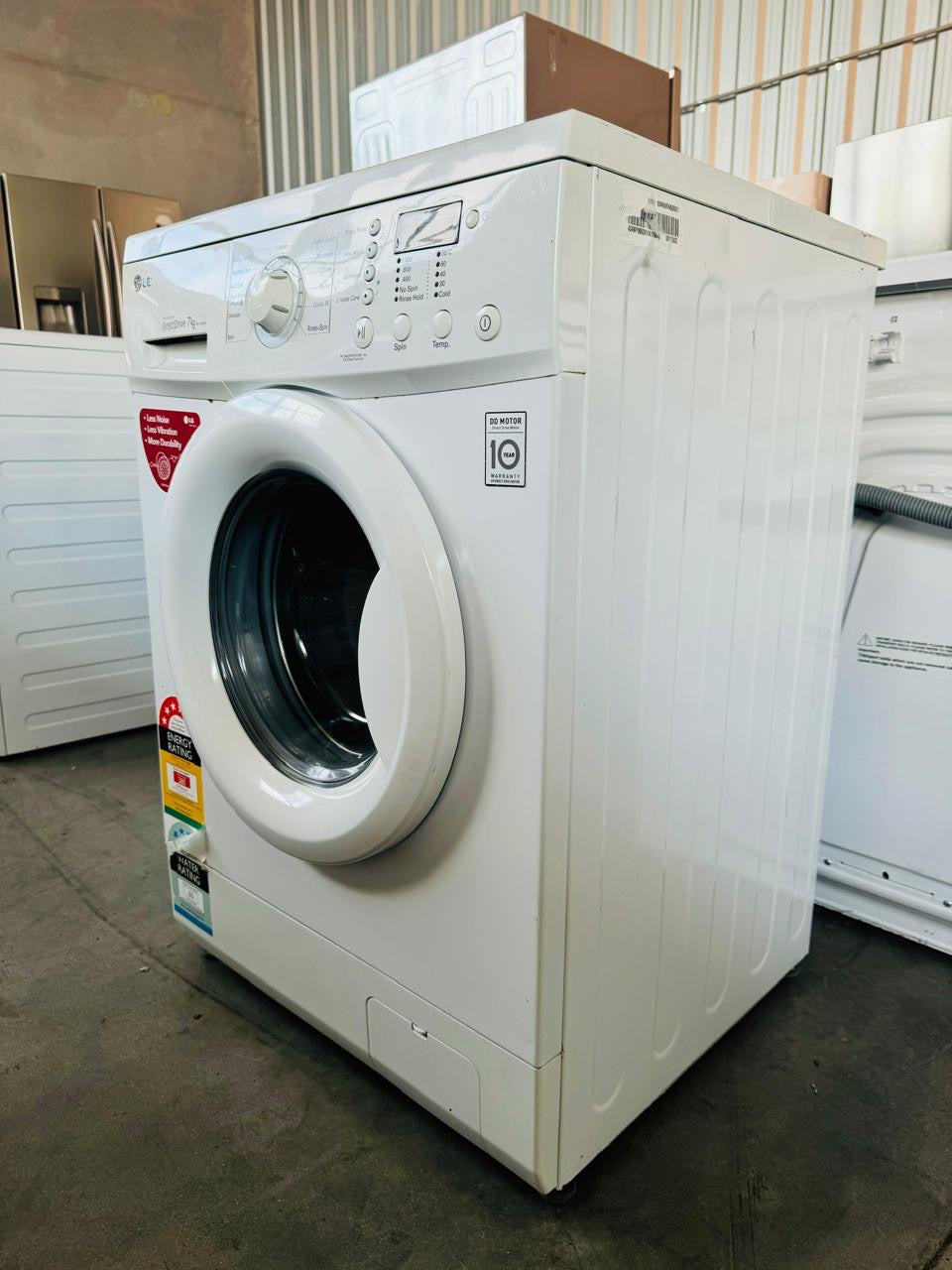 **LG 7KGS FRONT LOADER WASHING MACHINE**