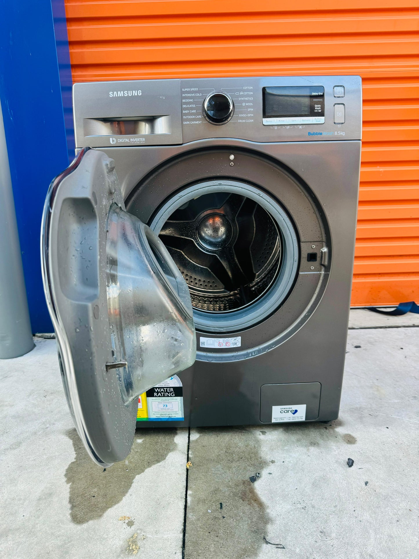 **SAMSUNG 8.5KGS FRONT LOADER WASHING MACHINE**