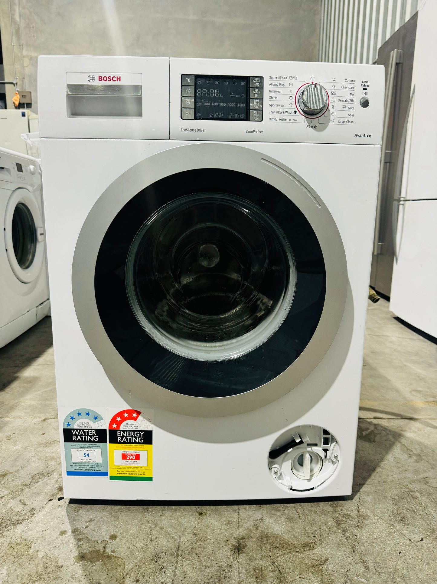 **BOSCH 7.5KGS FRONT LOADER WASHING MACHINE**