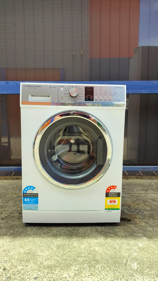 **FISHER & PAYKEL 7.5KGS FRONT LOADER WASHING MACHINE**