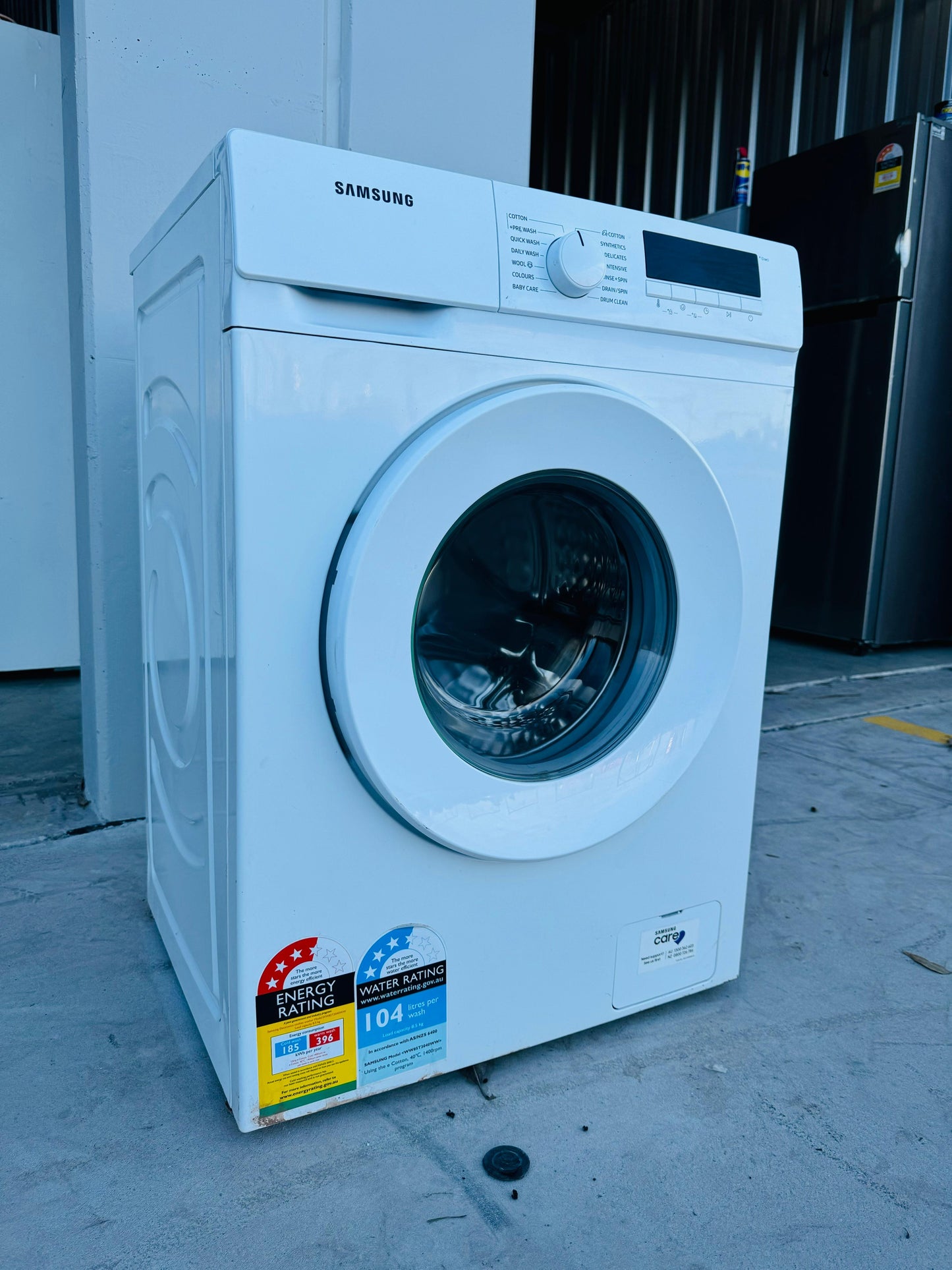 **SAMSUNG 8.5KGS FRONT LOADER WASHING MACHINE**