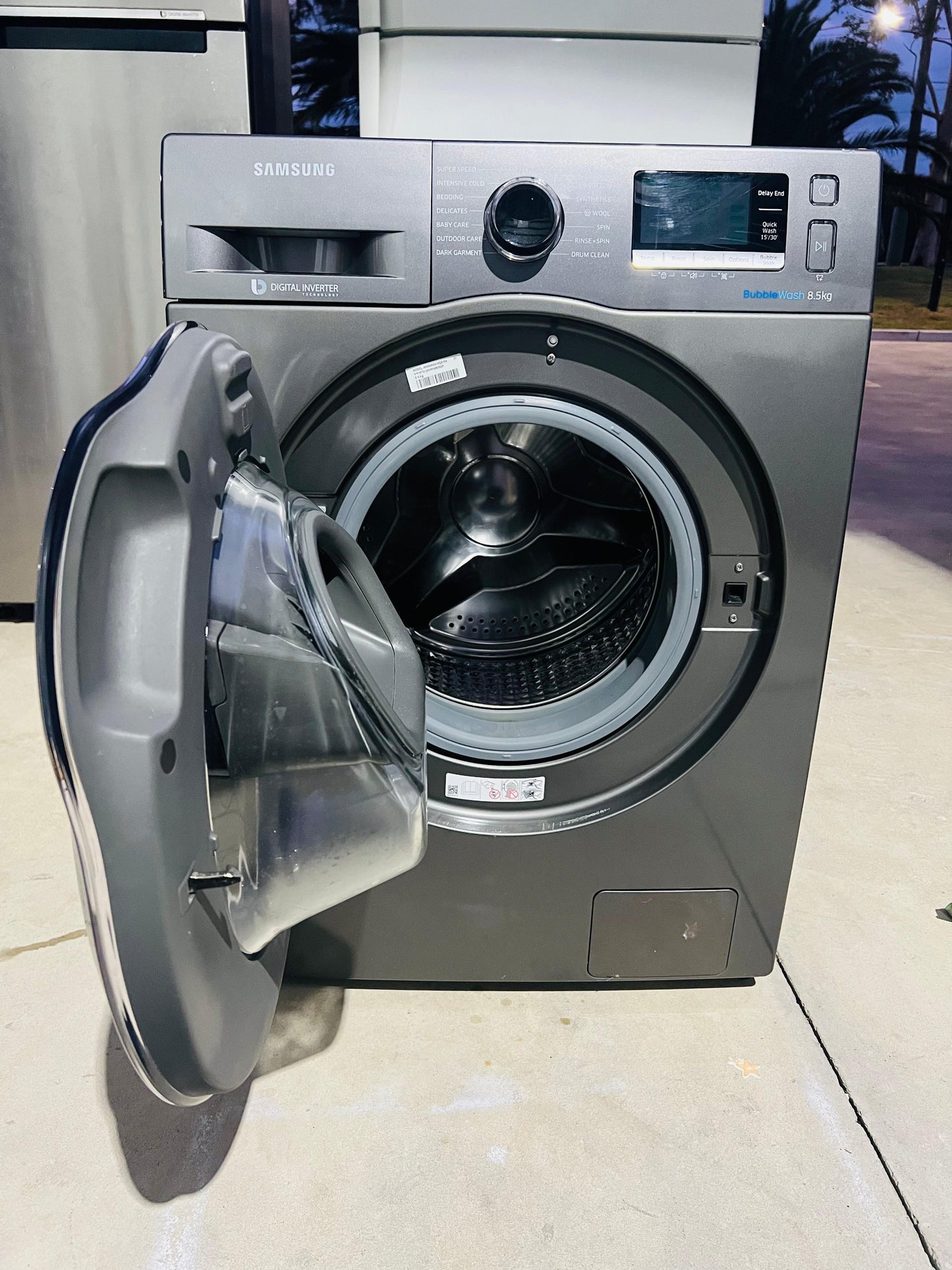 **SAMSUNG 8.5KGS FRONT LOADER WASHING MACHINE**