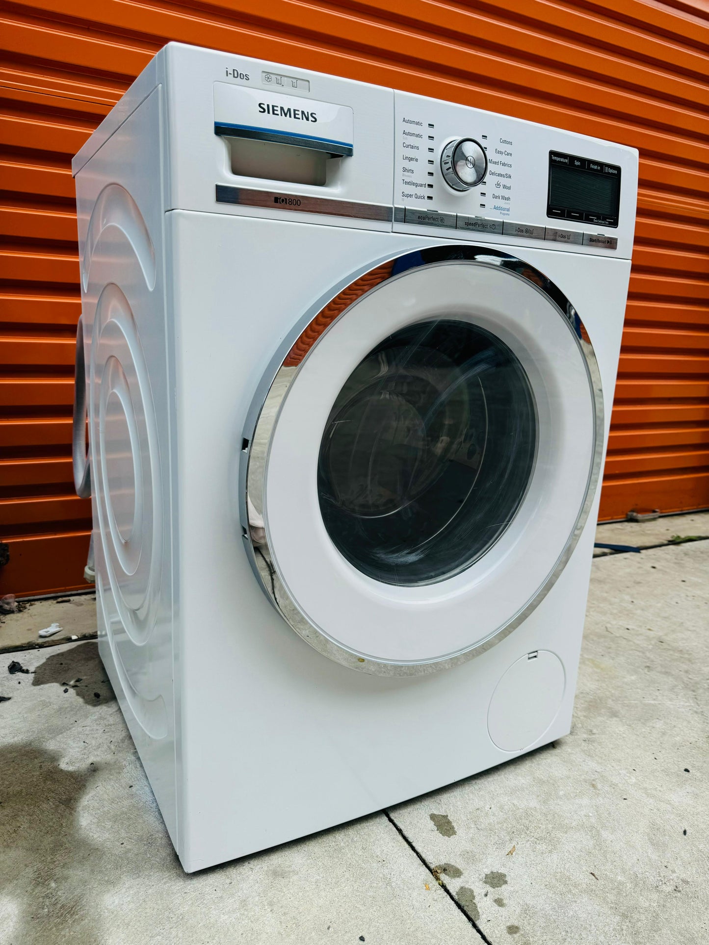 **SIEMENS 8KGS FRONT LOADER WASHING MACHINE**