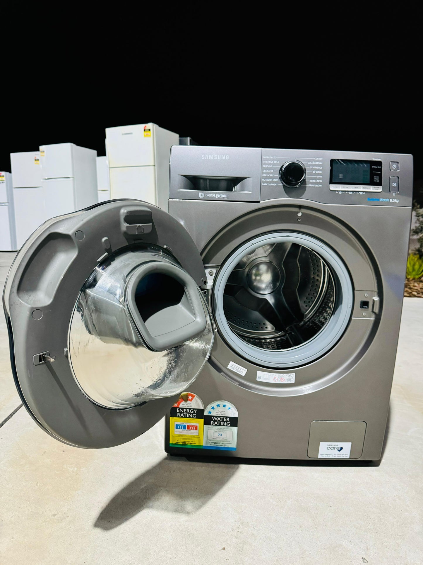 **SAMSUNG 8.5KGS FRONT LOADER WASHING MACHINE**