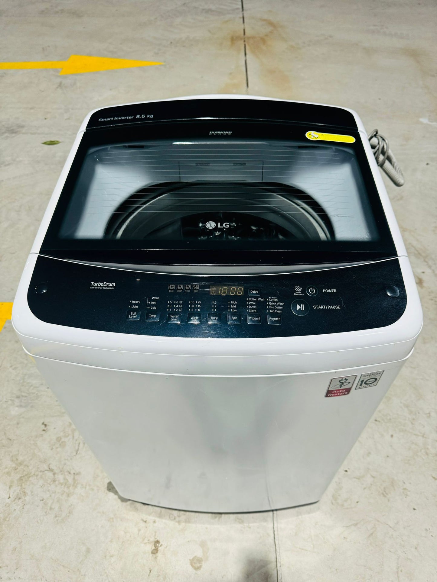 **LG 8.5 KGS Smart Inverter TOP LOADER WASHING MACHINE**