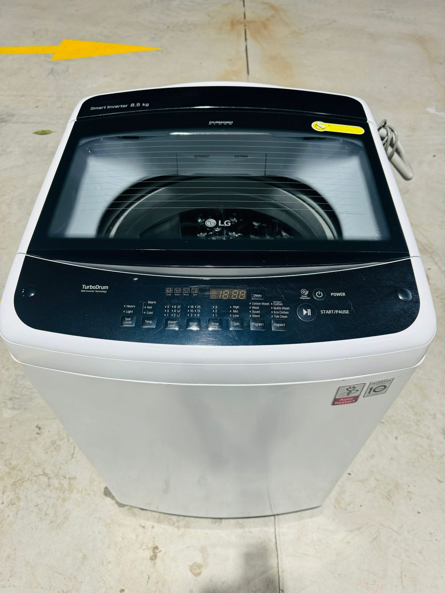 **LG 8.5 KGS Smart Inverter TOP LOADER WASHING MACHINE**