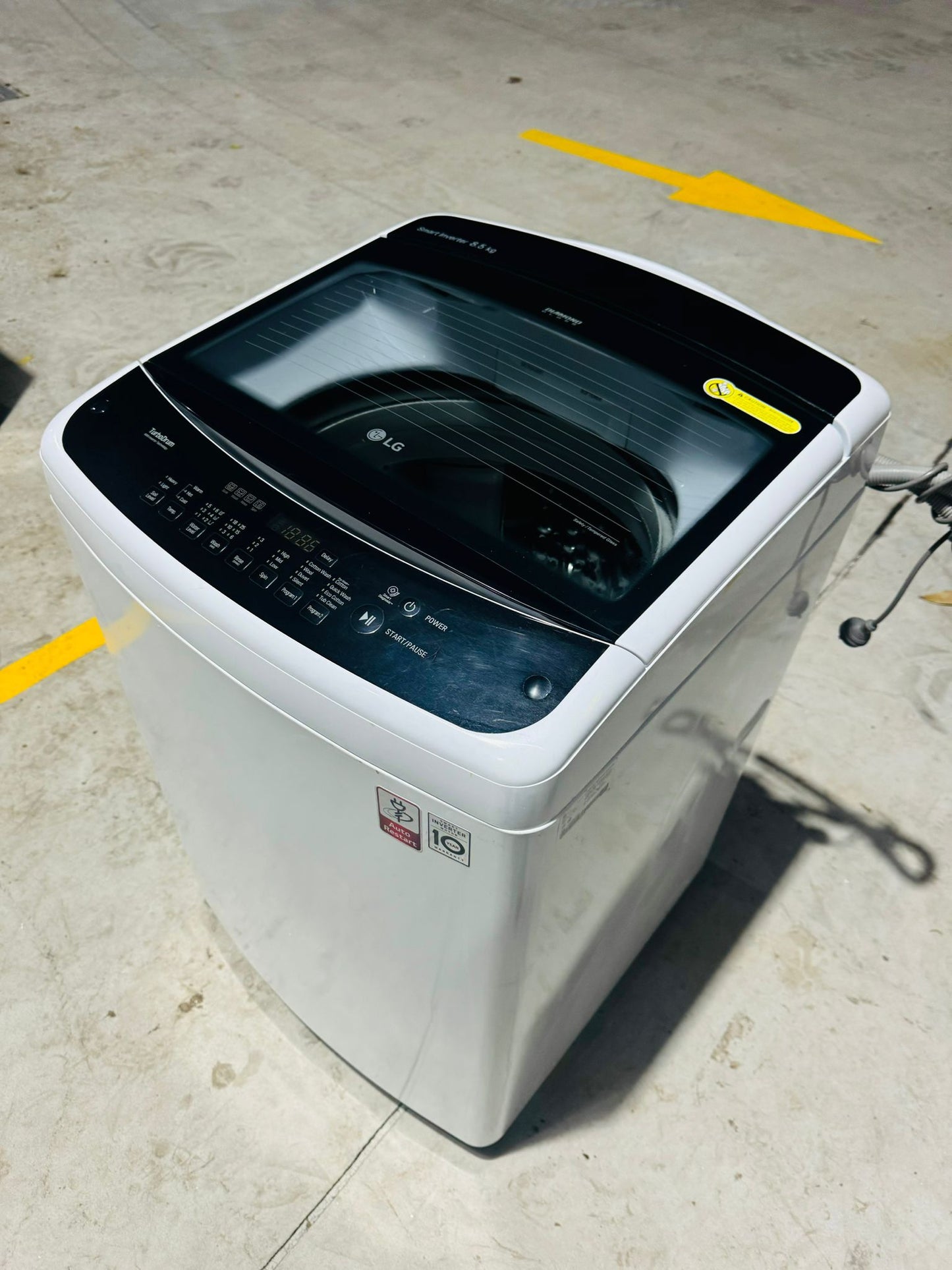 **LG 8.5 KGS Smart Inverter TOP LOADER WASHING MACHINE**