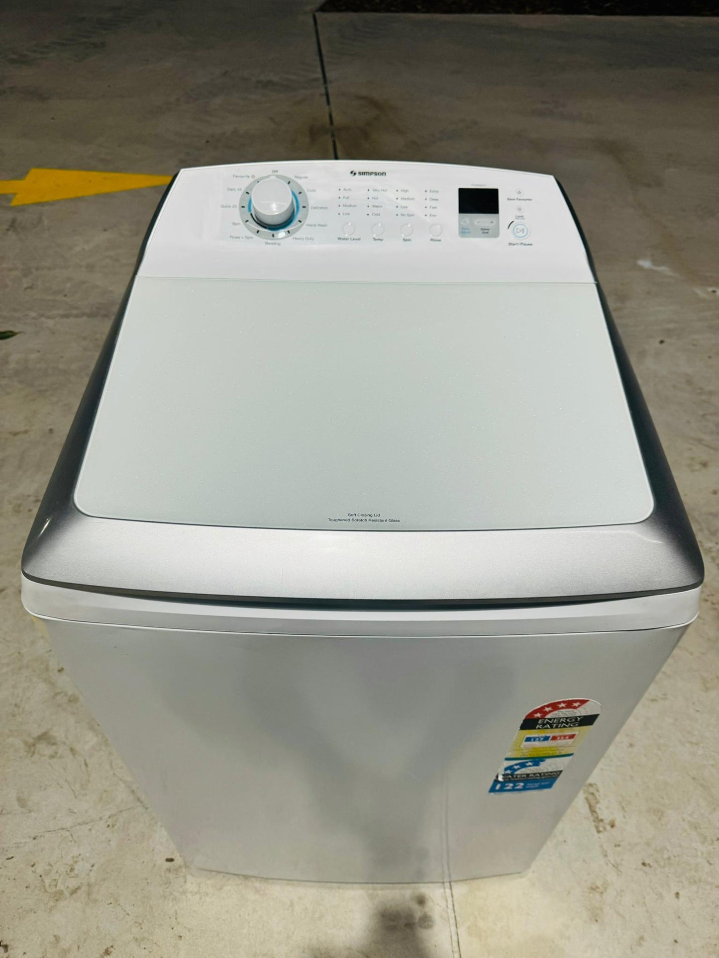 **SIMPSON 10 KGS TOP LOADER WASHING MACHINE**