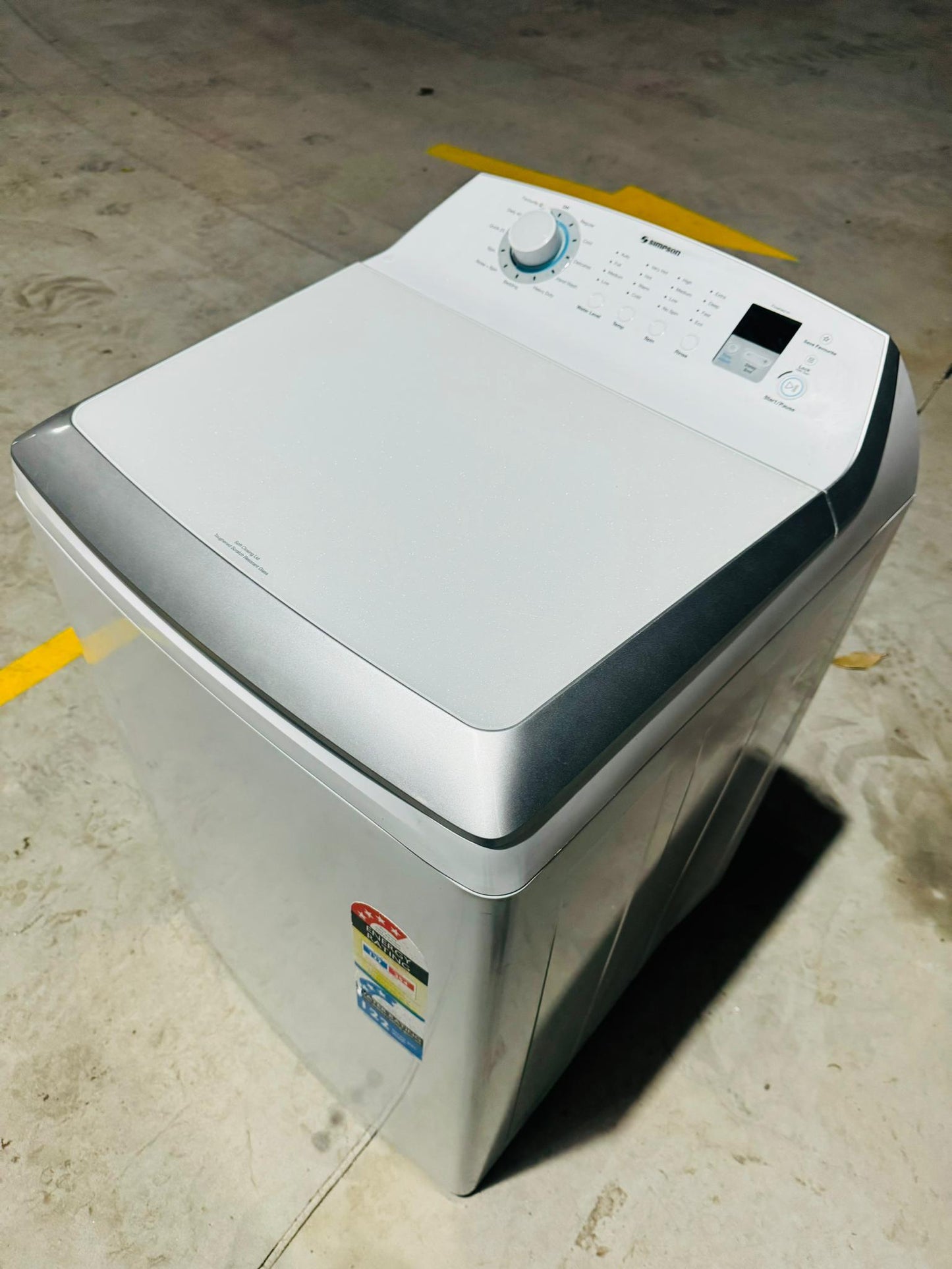 **SIMPSON 10 KGS TOP LOADER WASHING MACHINE**