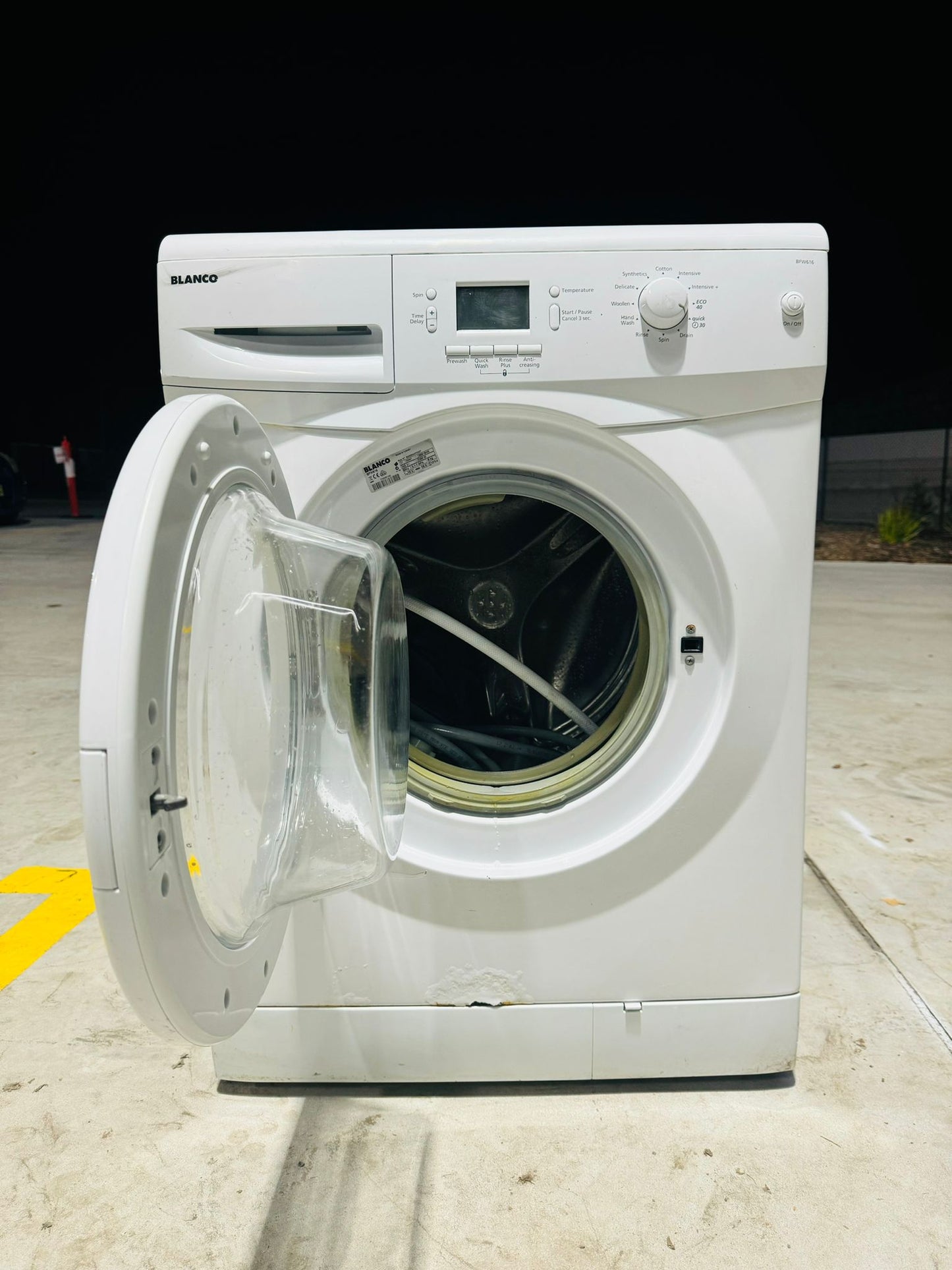 **BLANCO 6 KGS FRONT LOADER WASHING MACHINE**