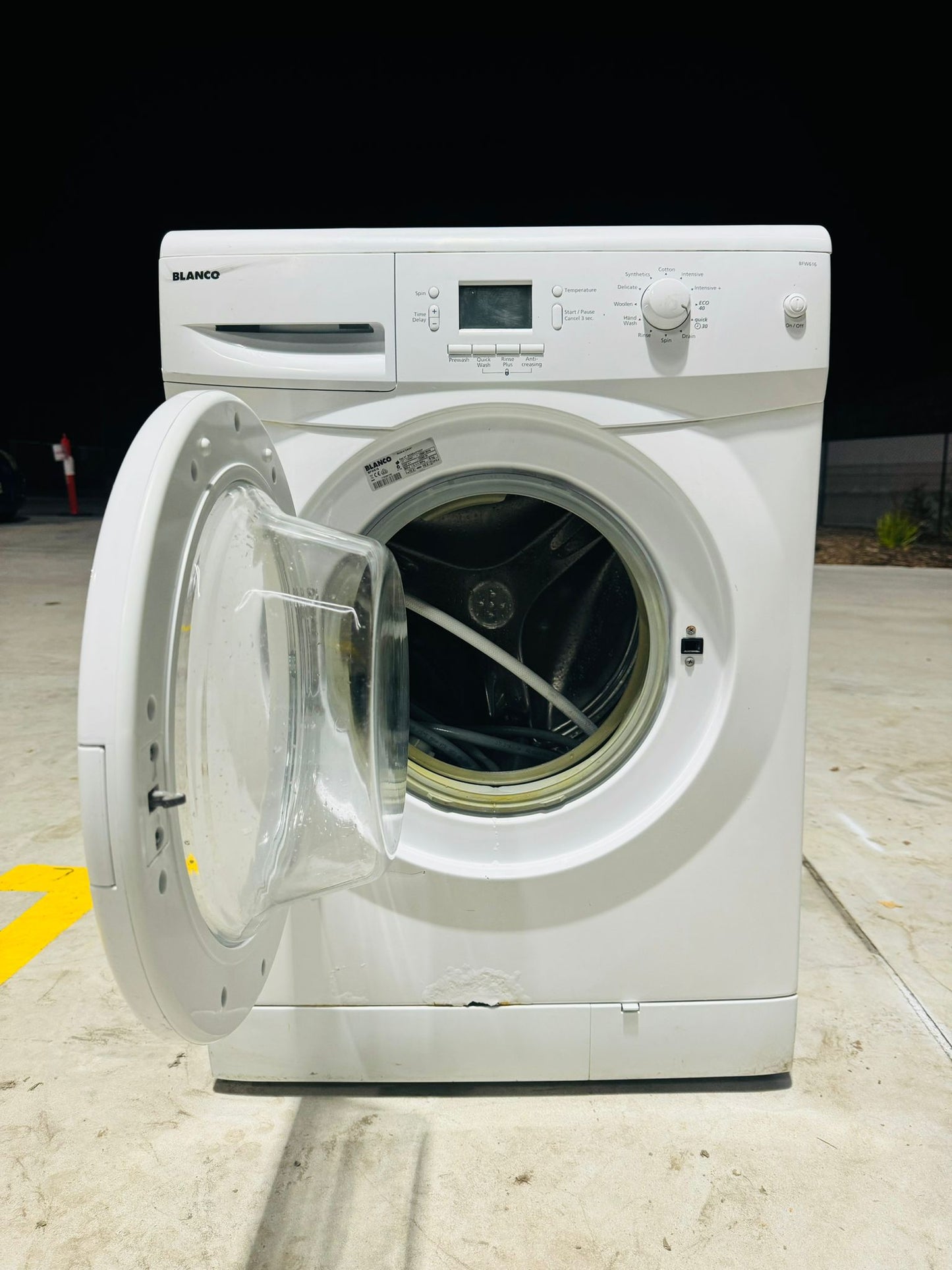 **BLANCO 6 KGS FRONT LOADER WASHING MACHINE**