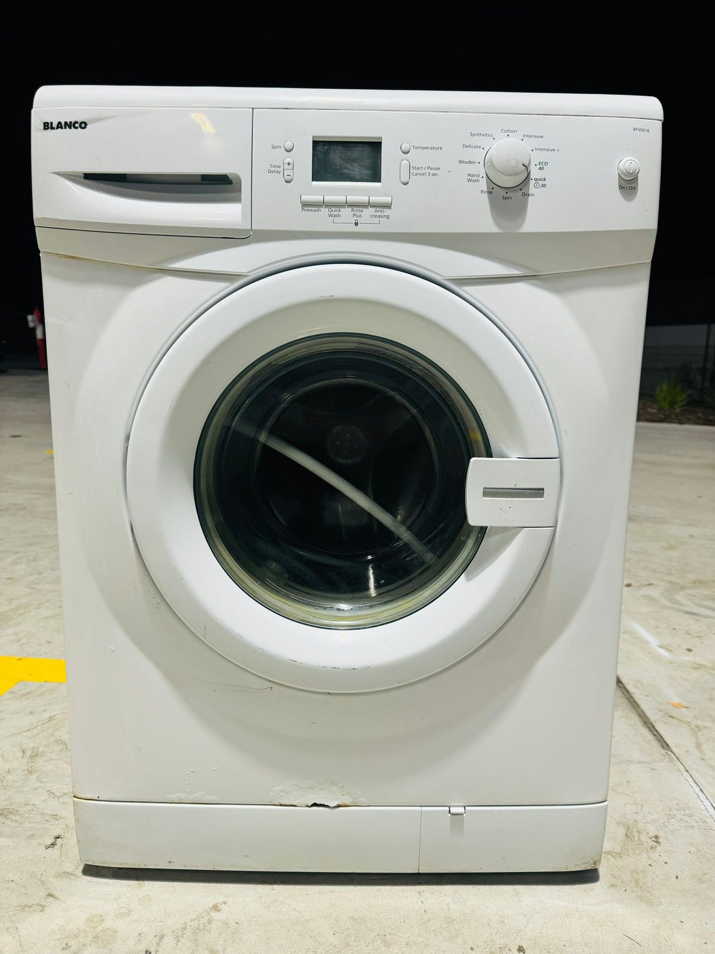 **BLANCO 6 KGS FRONT LOADER WASHING MACHINE**