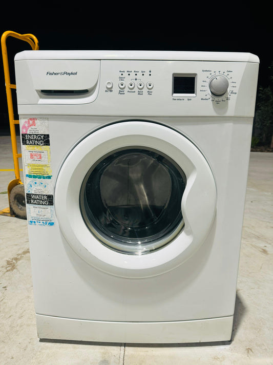 **FISHER & PAYKEL 8 KGS FRONT LOADER WASHING MACHINE**