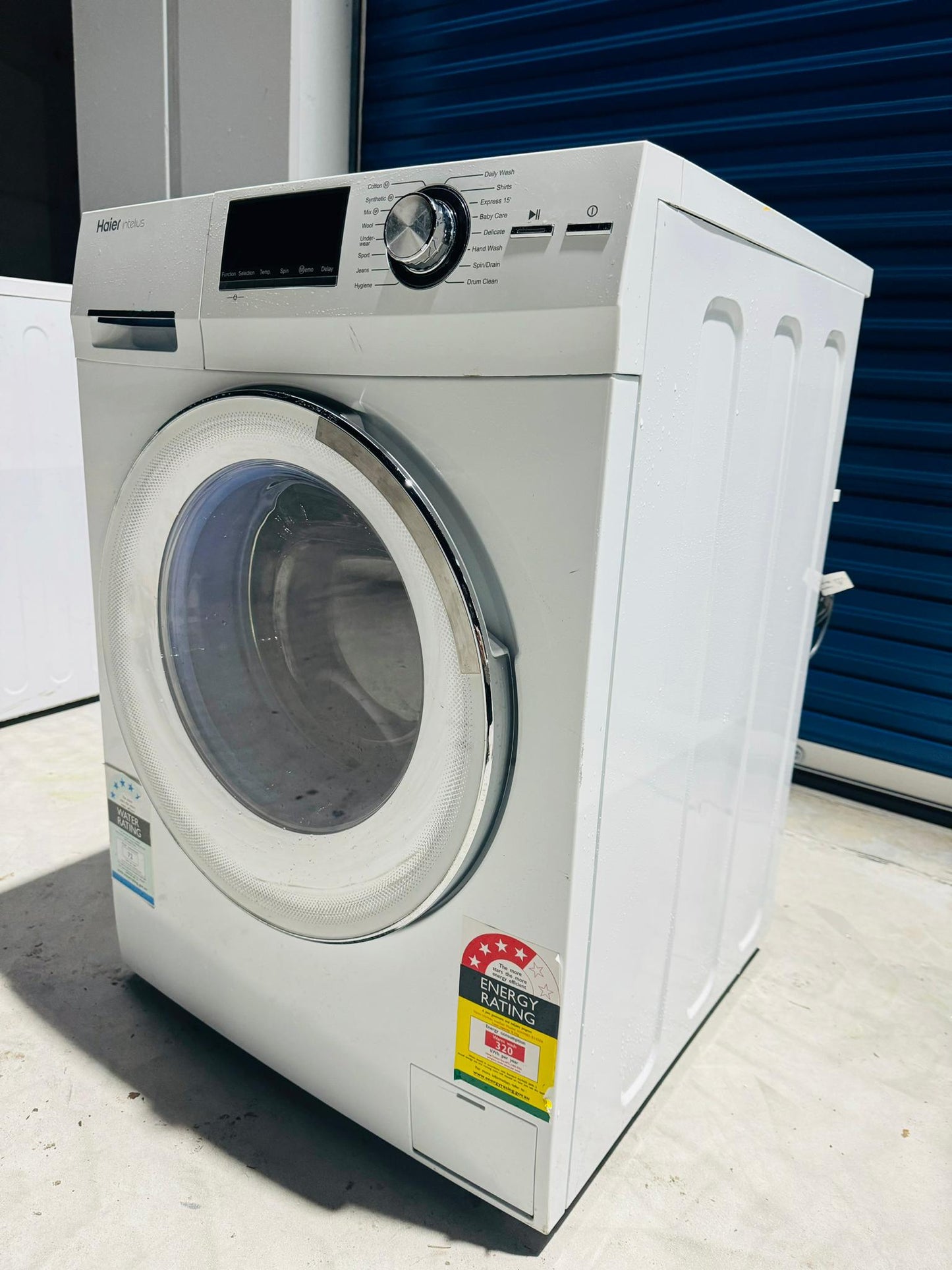 **HAIER 8.5KGS FRONT LOADER WASHING MACHINE**