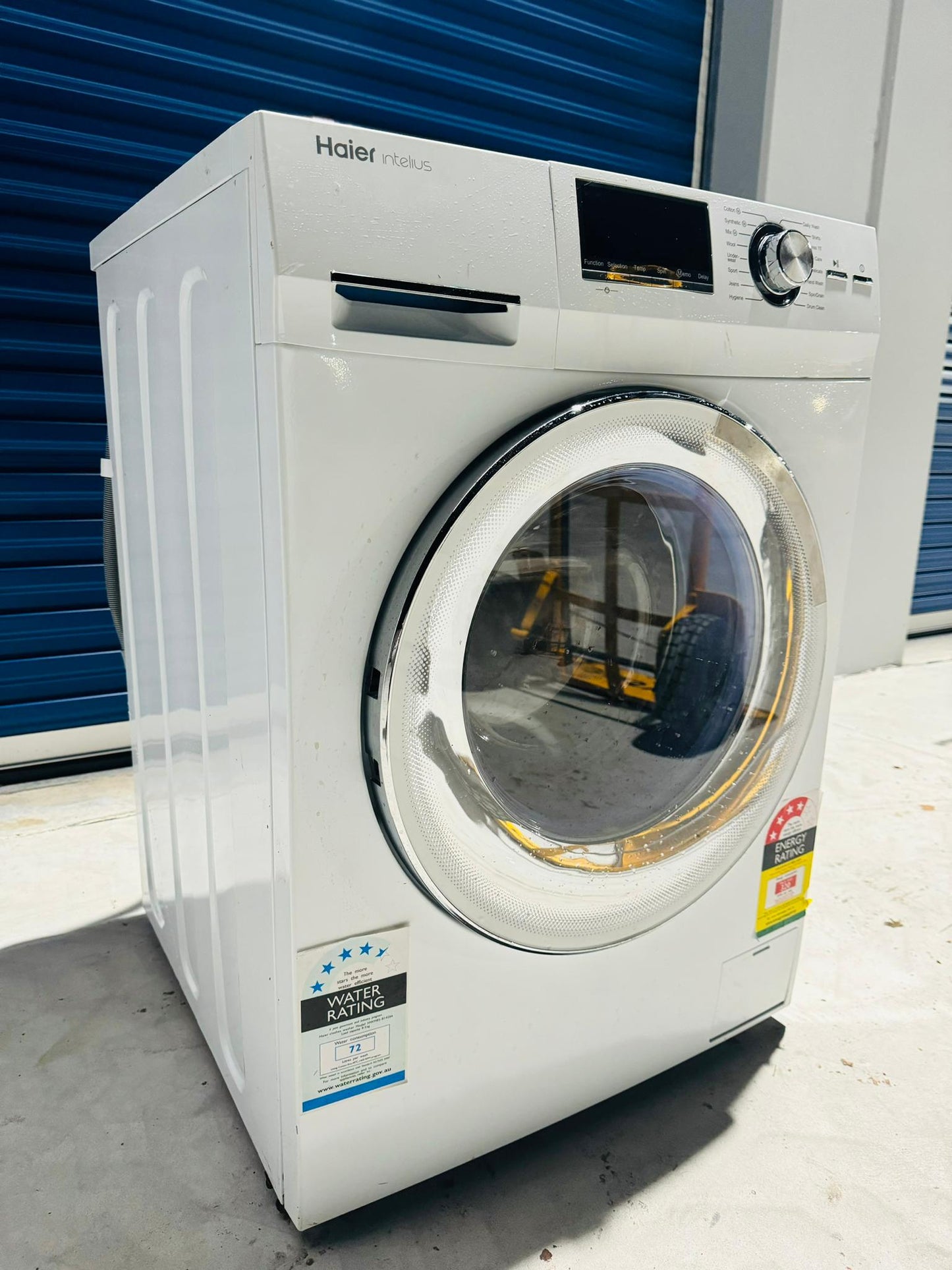 **HAIER 8.5KGS FRONT LOADER WASHING MACHINE**