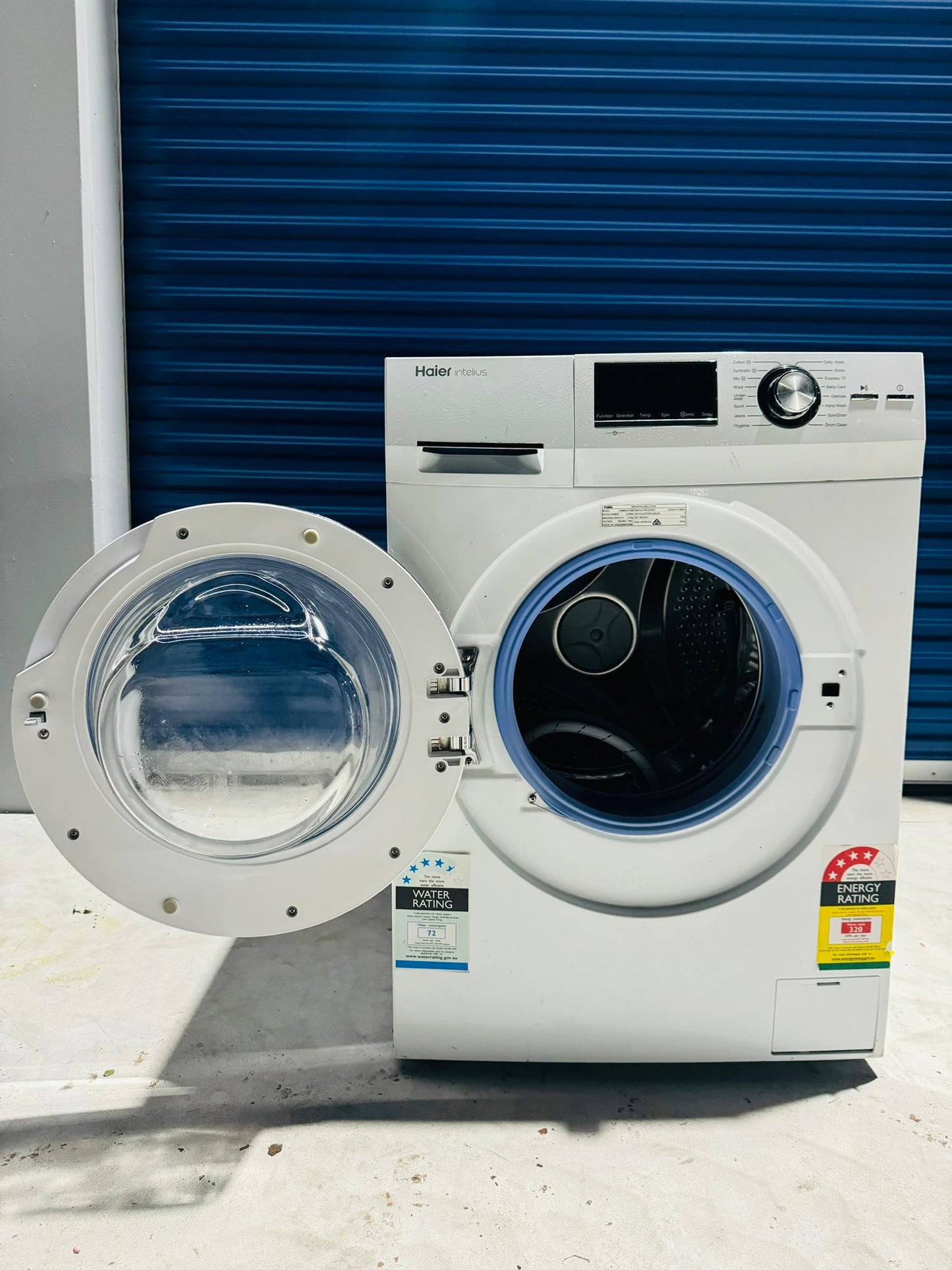 **HAIER 8.5KGS FRONT LOADER WASHING MACHINE**