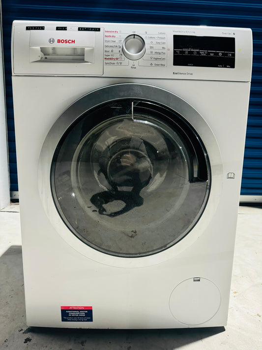 BOSCH 8 KGS WASHING MACHINE &amp; 4.5 KGS DRYER COMBO