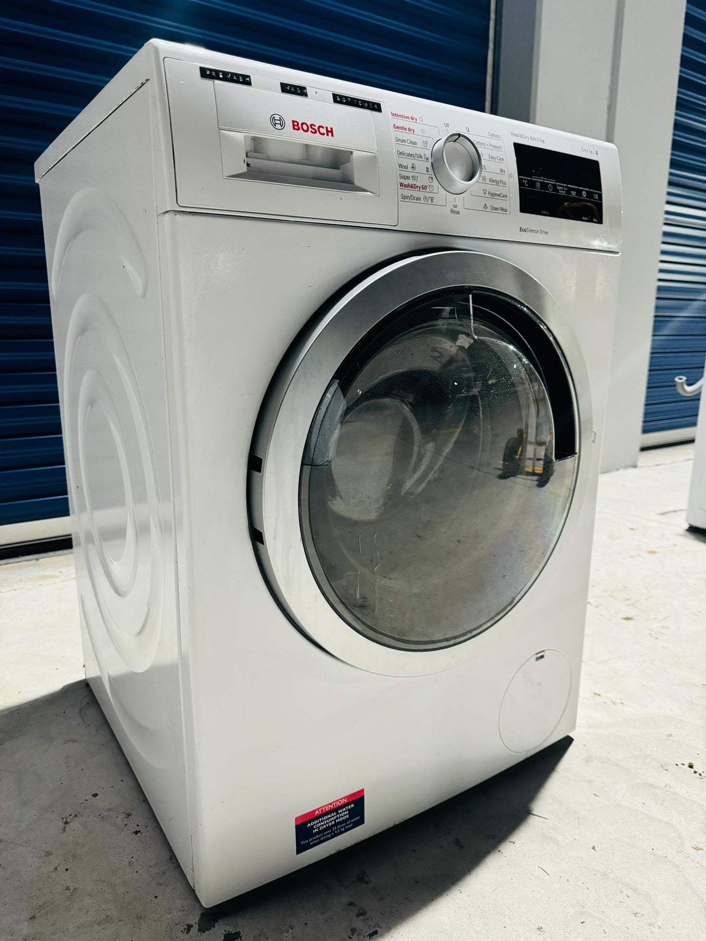 BOSCH 8 KGS WASHING MACHINE &amp; 4.5 KGS DRYER COMBO