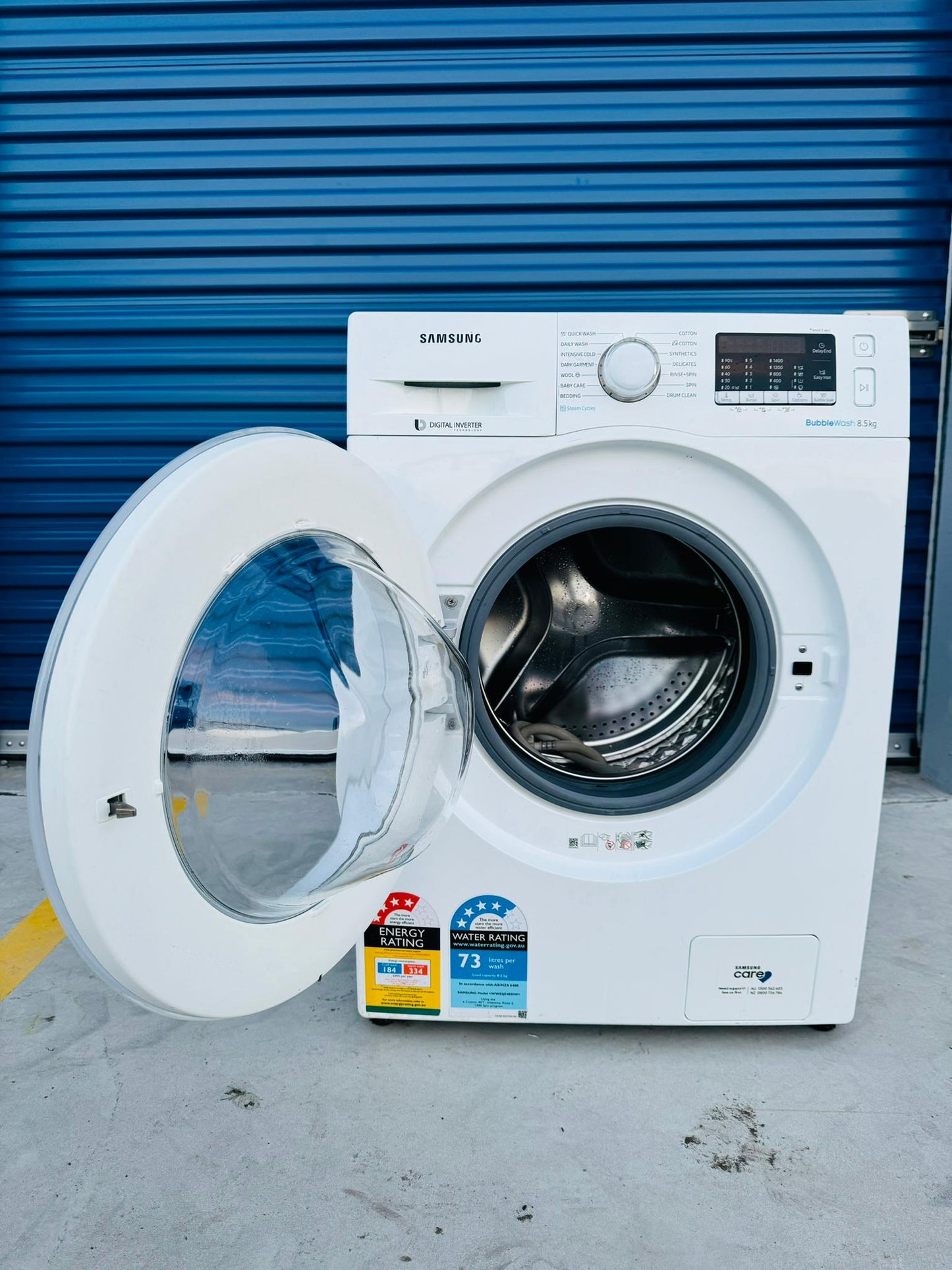 **SAMSUNG 8.5KGS FRONT LOADER WASHING MACHINE**