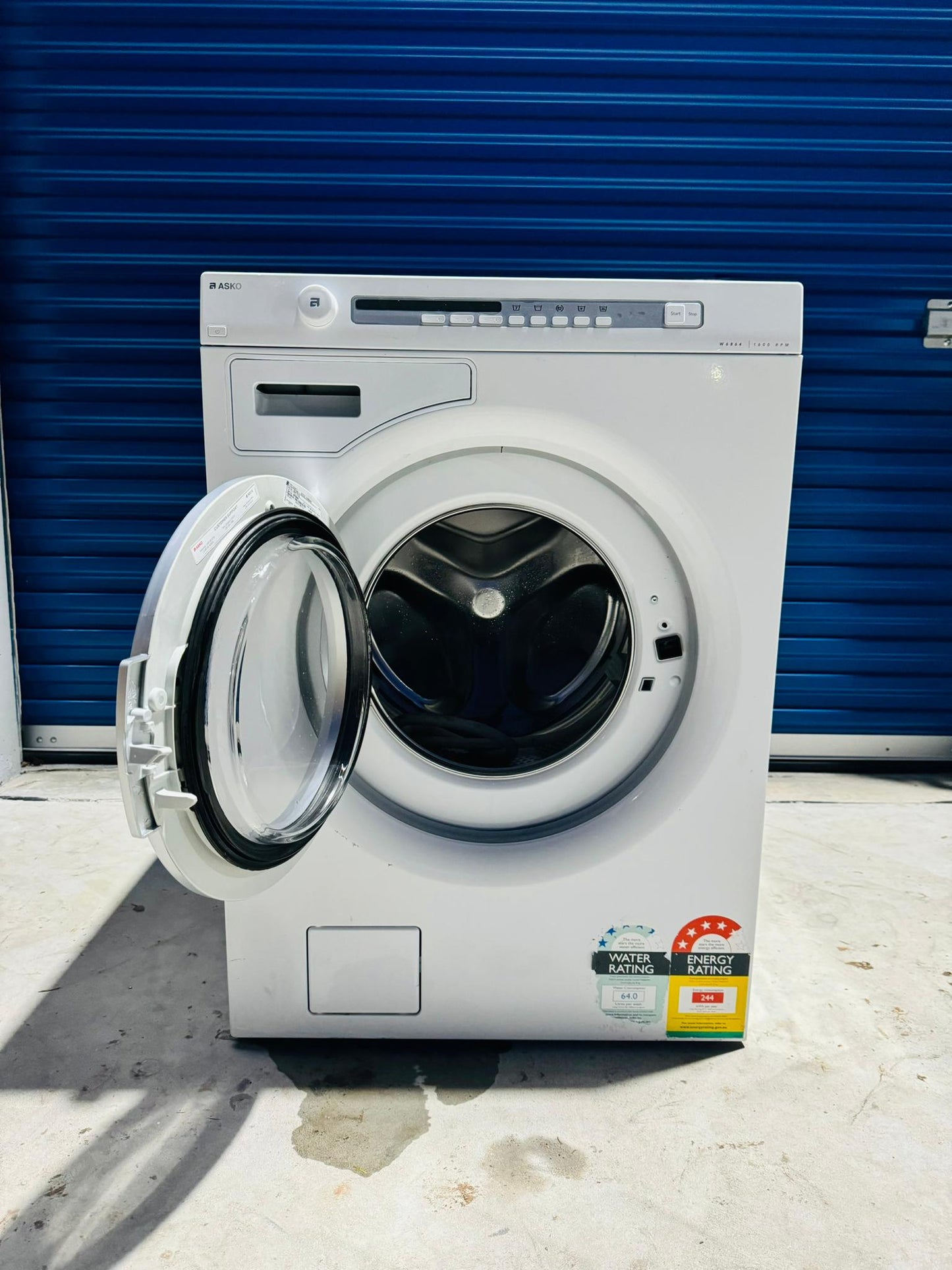 **ASKO 8 KGS FRONT LOADER WASHING MACHINE**