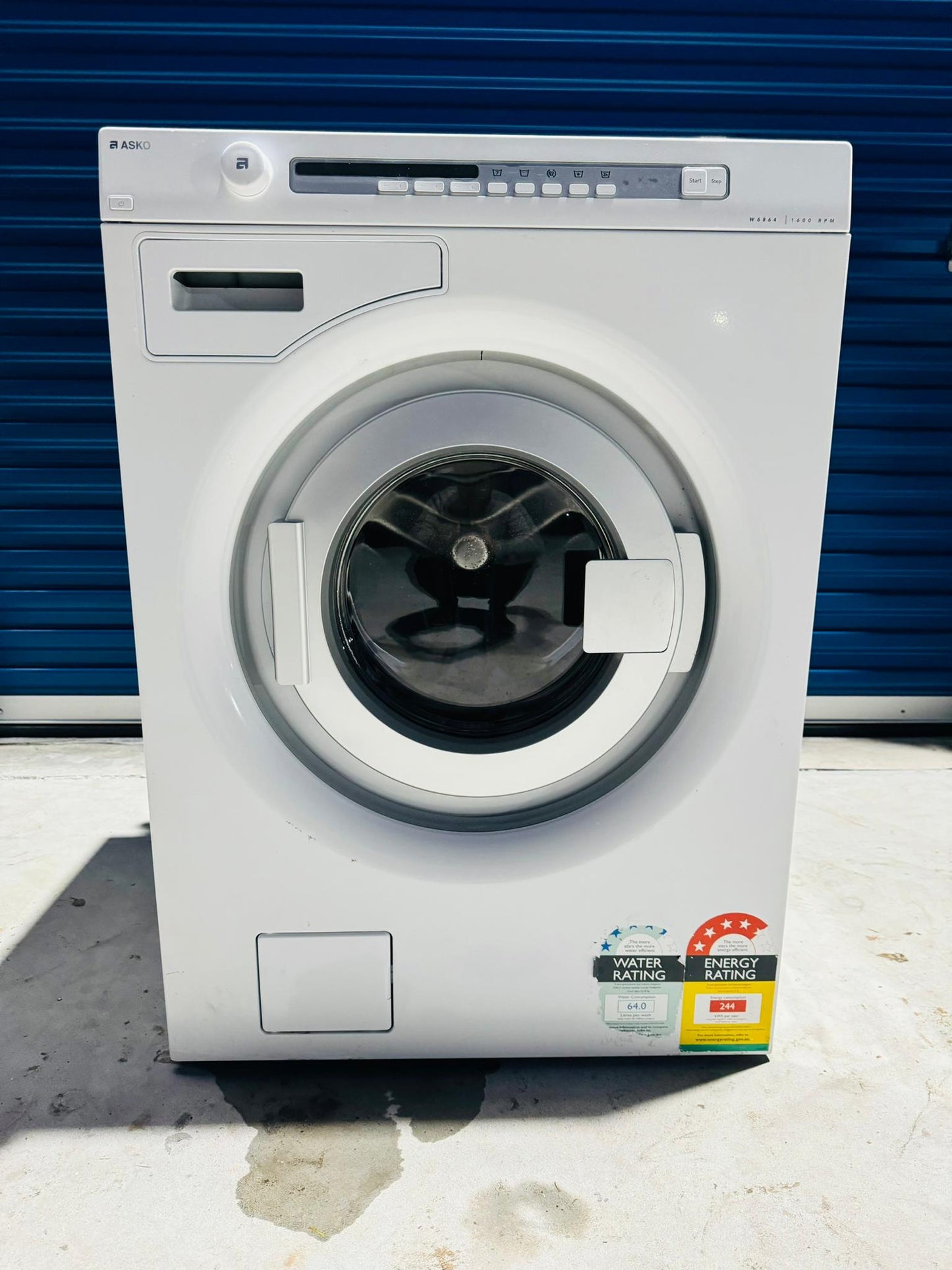 **ASKO 8 KGS FRONT LOADER WASHING MACHINE**