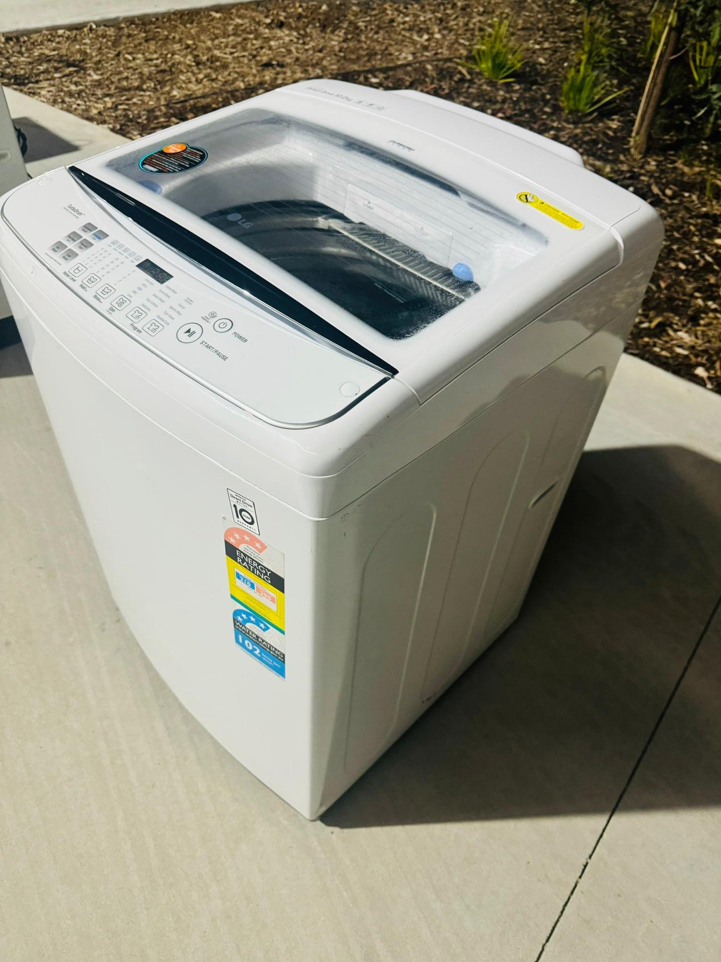 **LG 10KGS TOP LOADER WASHING MACHINE**