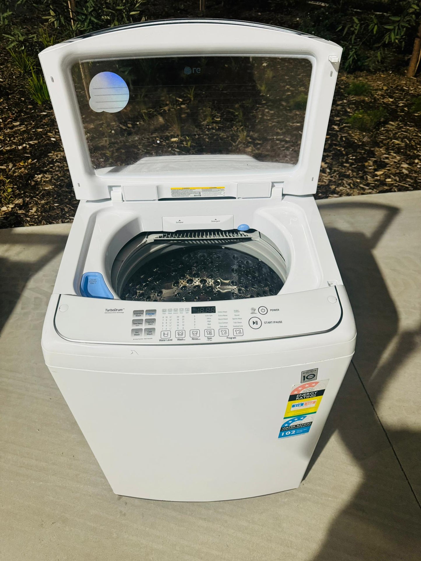 **LG 10KGS TOP LOADER WASHING MACHINE**