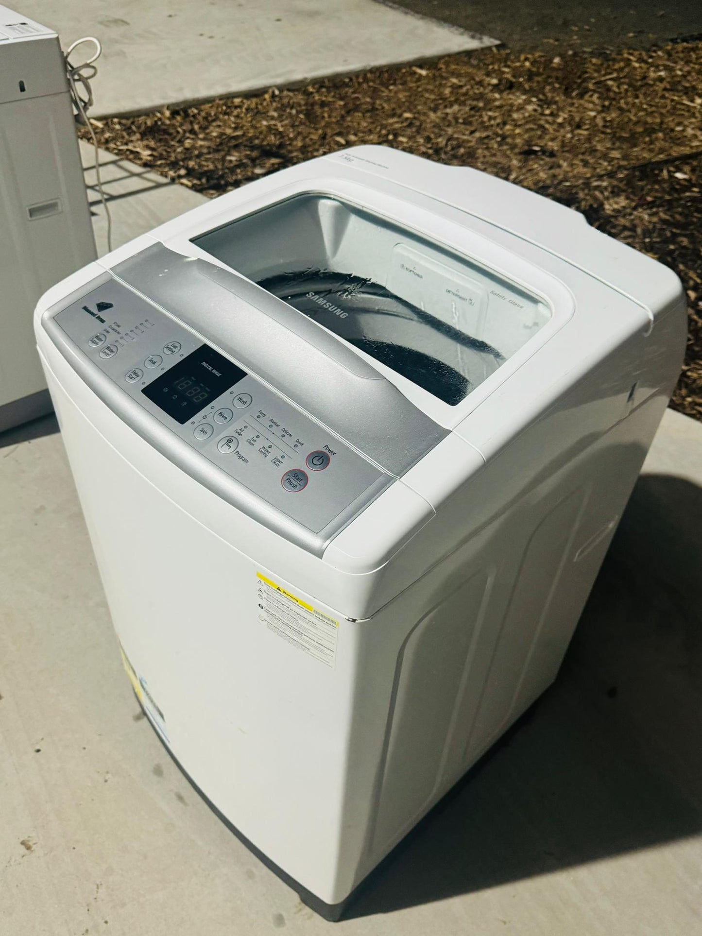 **SAMSUNG 7.5KGS TOP LOADER WASHING MACHINE**