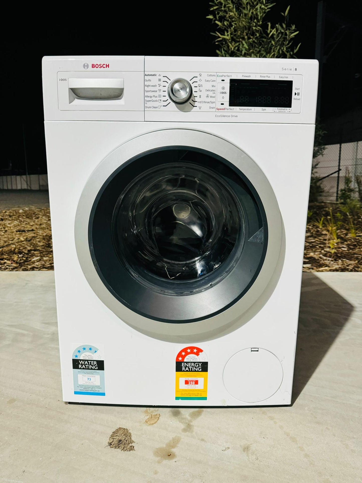 **BOSCH 8.5KGS FRONT LOADER WASHING MACHINE**