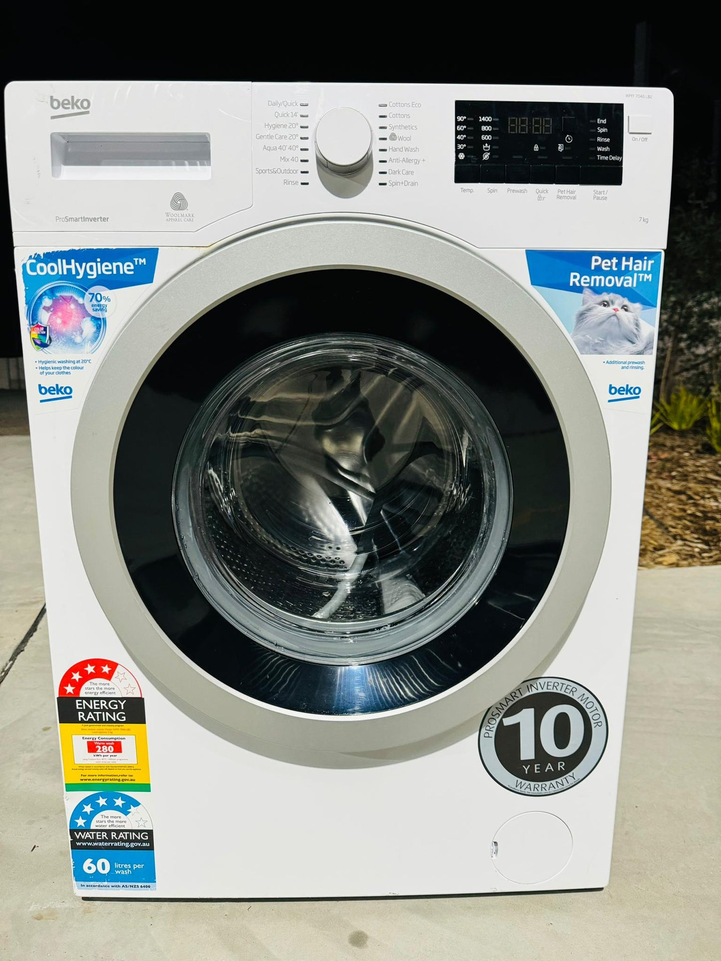 **BEKO 7KGS FRONT LOADER WASHING MACHINE**