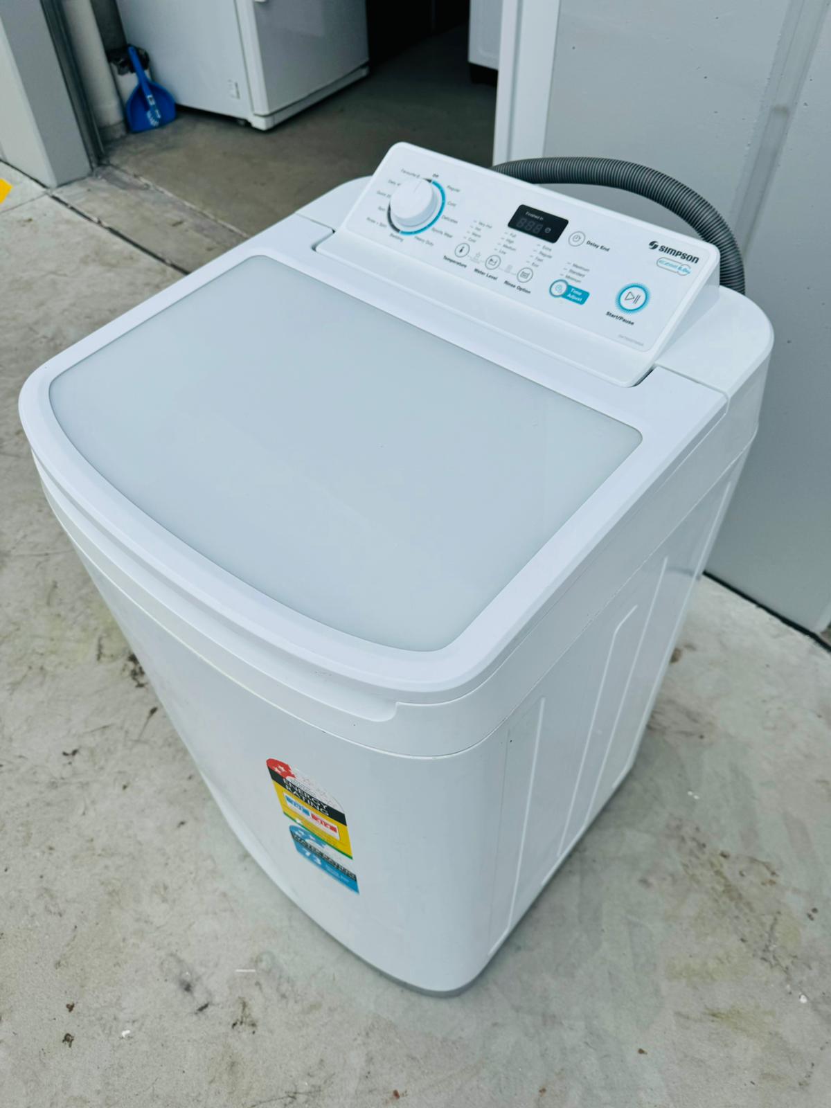 **SIMPSON 6KGS EZI SET TOP LOADER WASHING MACHINE**