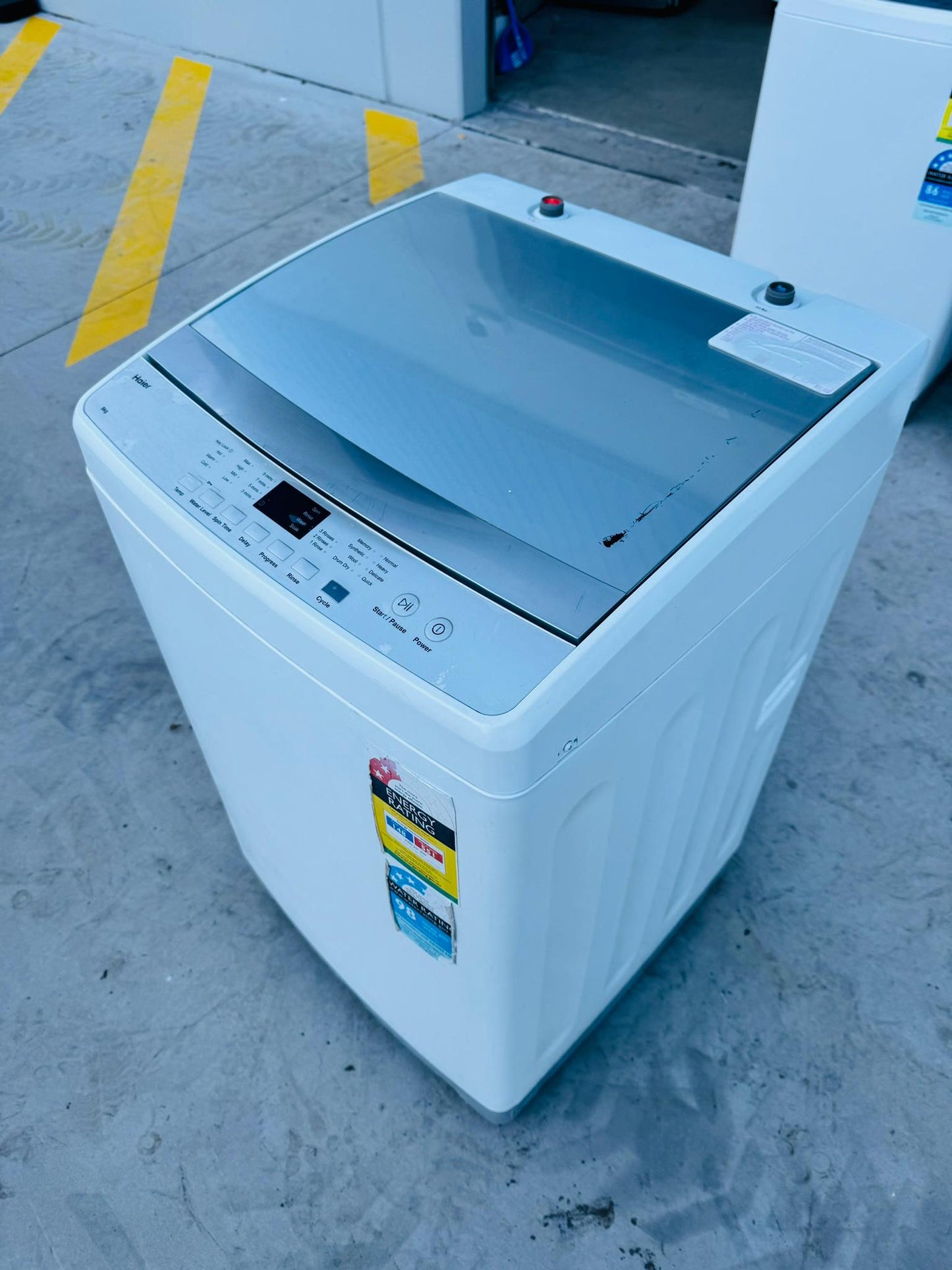 **HAIER 8KGS TOP LOADER WASHING MACHINE**