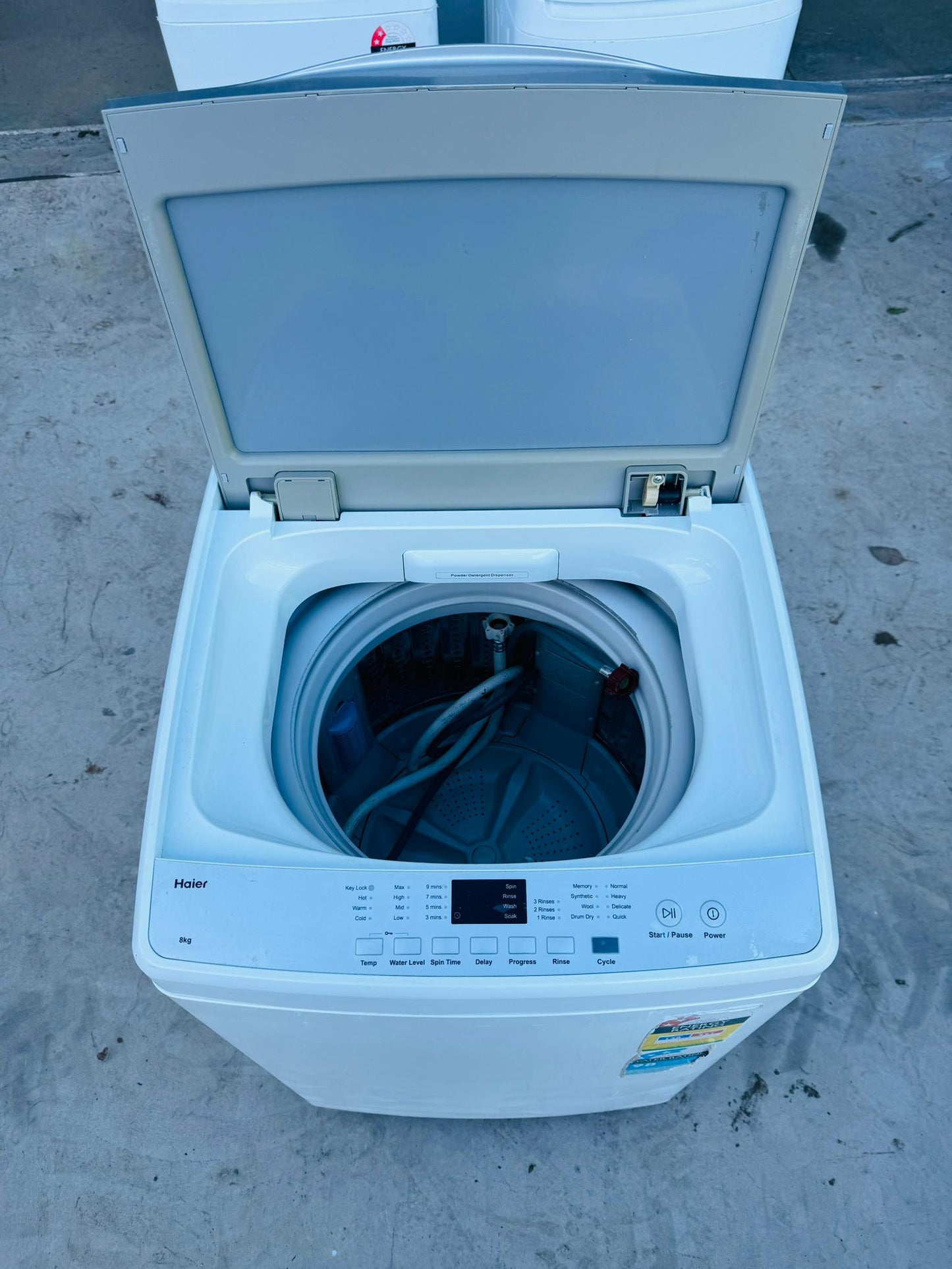 **HAIER 8KGS TOP LOADER WASHING MACHINE**