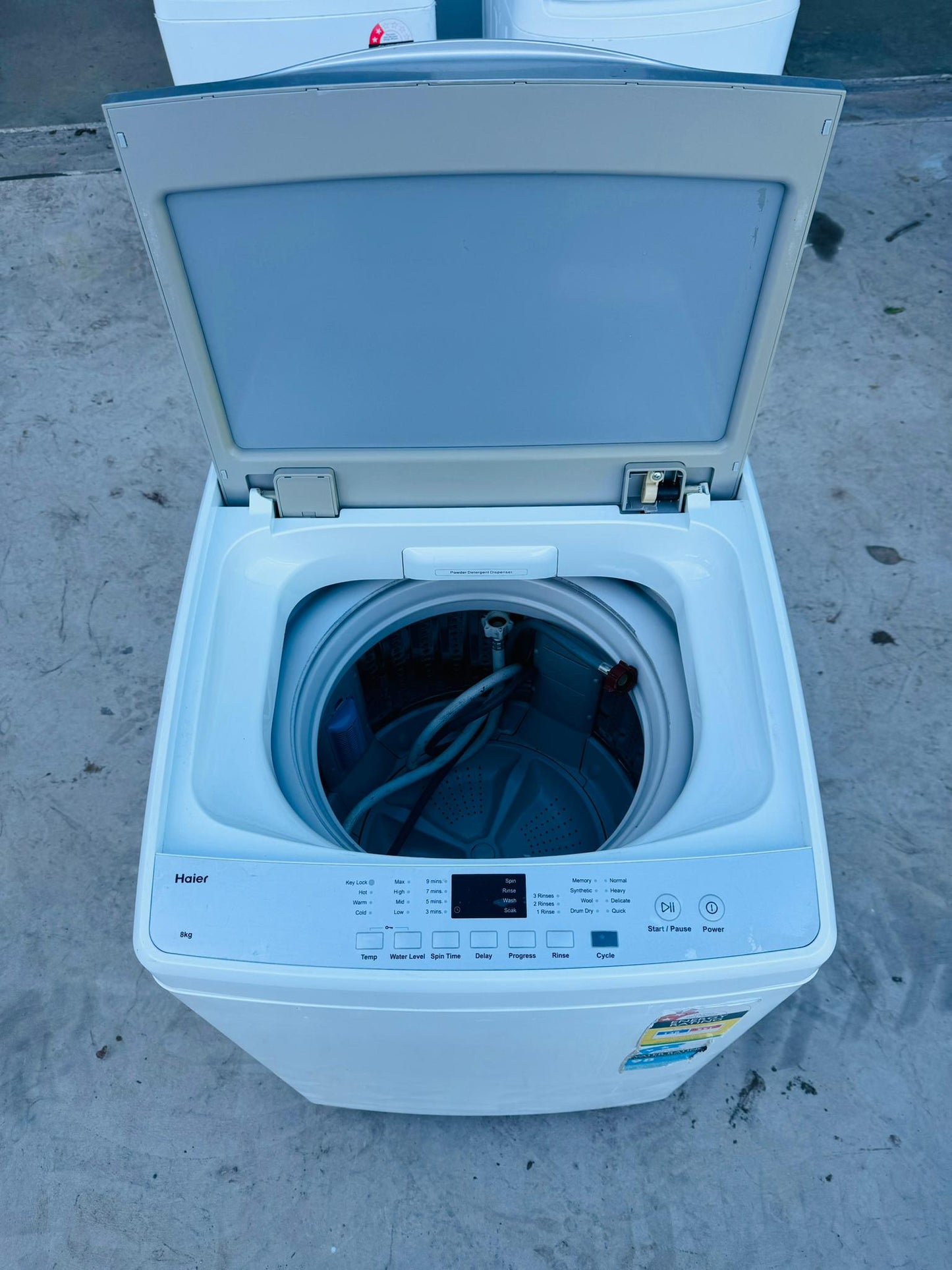 **HAIER 8KGS TOP LOADER WASHING MACHINE**