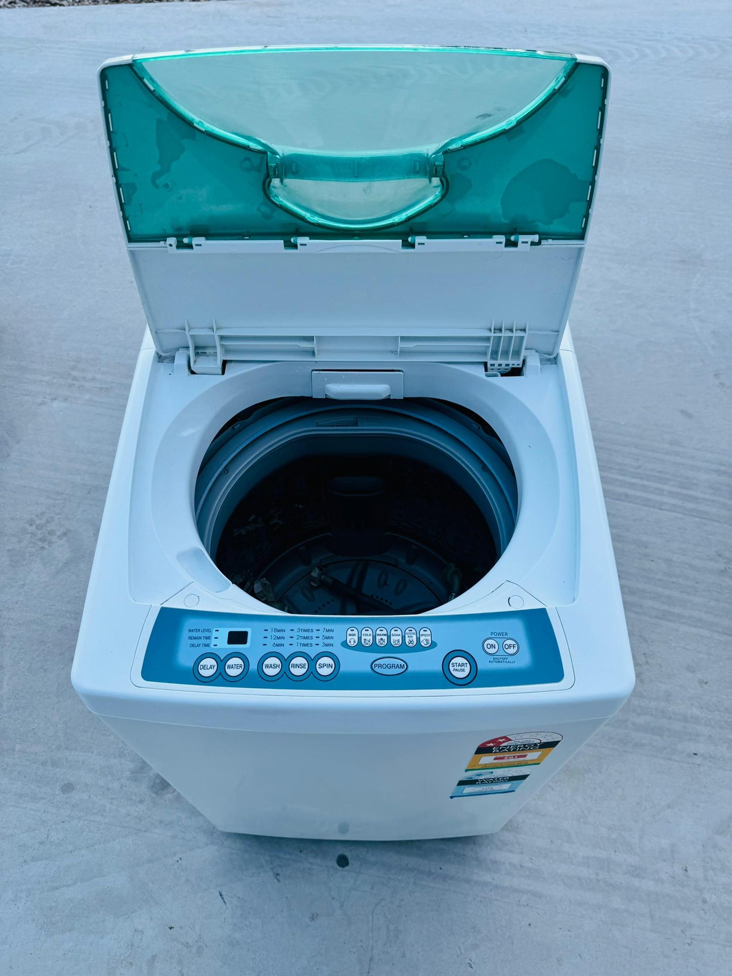 **TEMPO 6KGS TOP LOADER WASHING MACHINE**