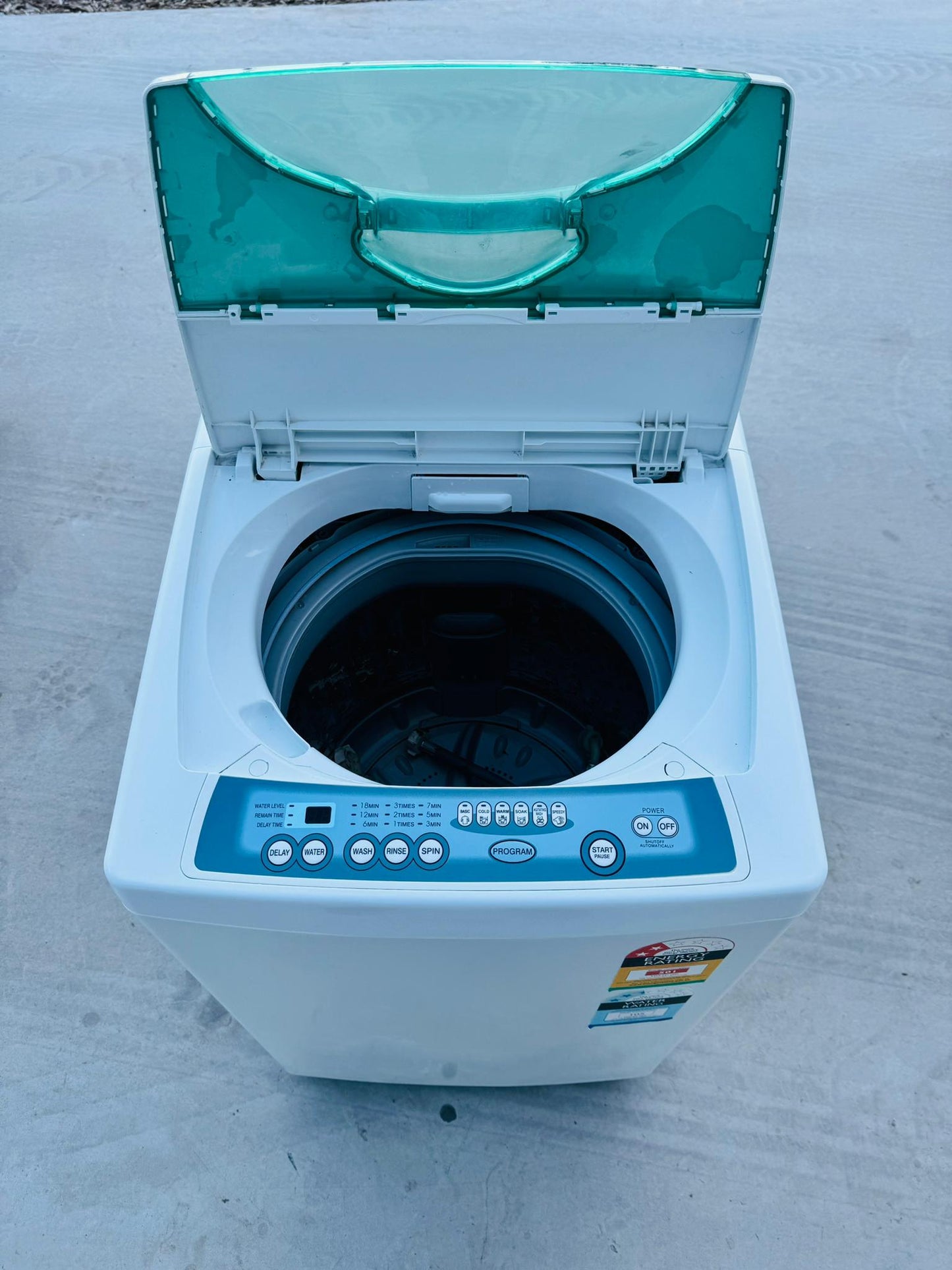 **TEMPO 6KGS TOP LOADER WASHING MACHINE**