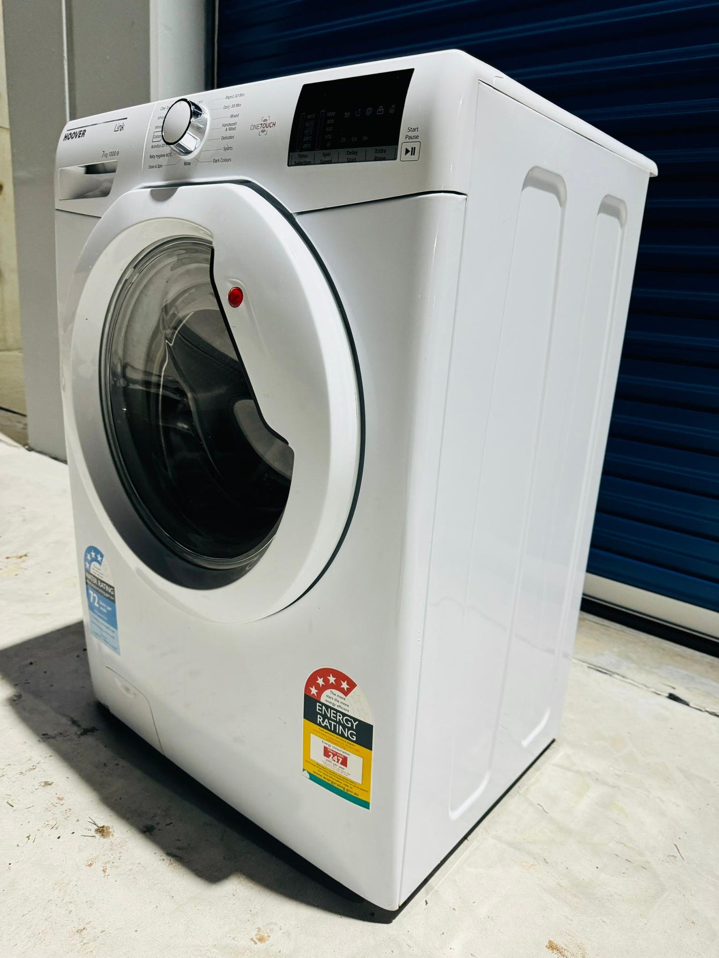 **HOOVER 7KGS FRONT LOADER WASHING MACHINE**