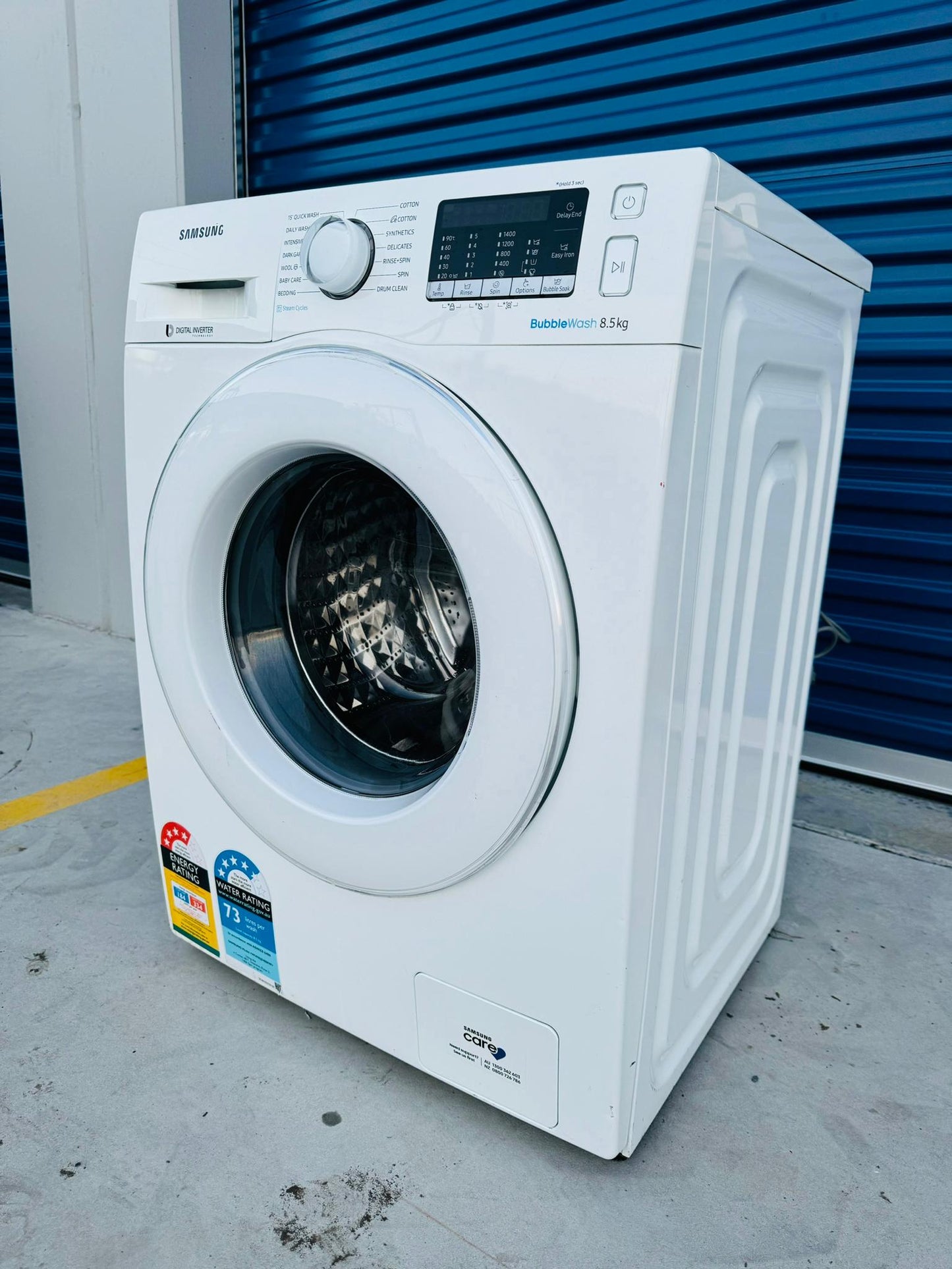 **SAMSUNG 8.5KGS FRONT LOADER WASHING MACHINE**