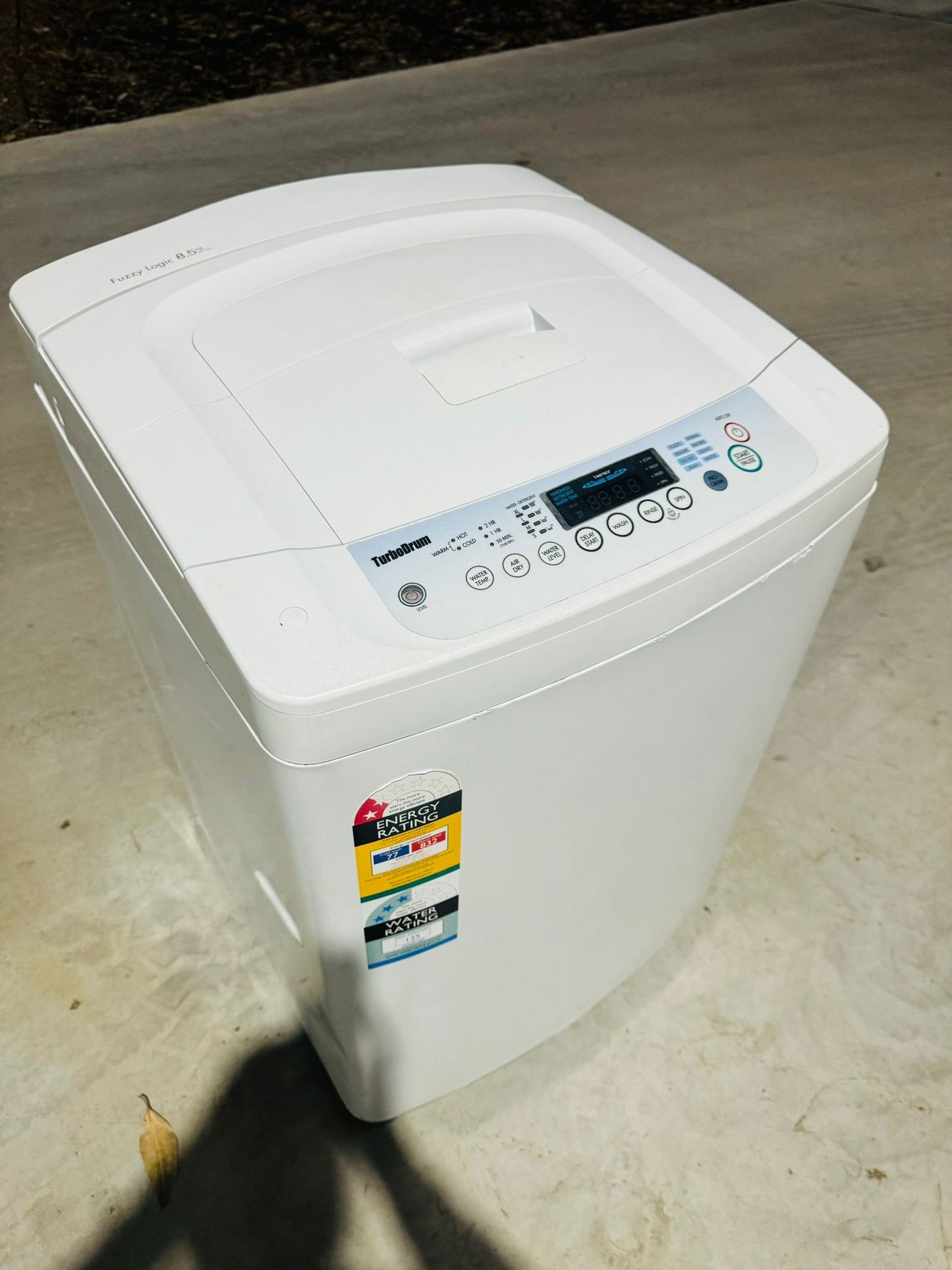 **LG 8.5 KGS Turbo Drum TOP LOADER WASHING MACHINE**