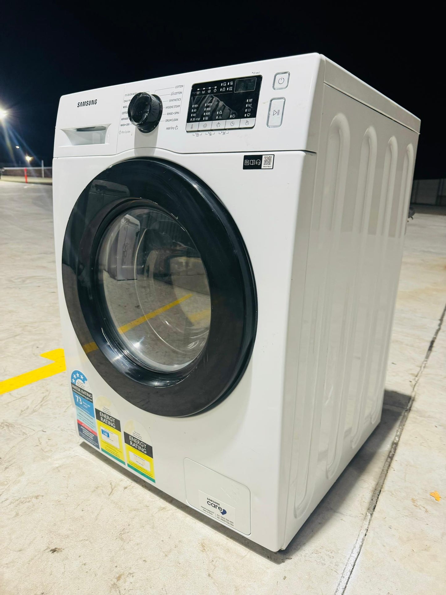 **SAMSUNG 8.5 KGS FRONT LOADER WASHING MACHINE**