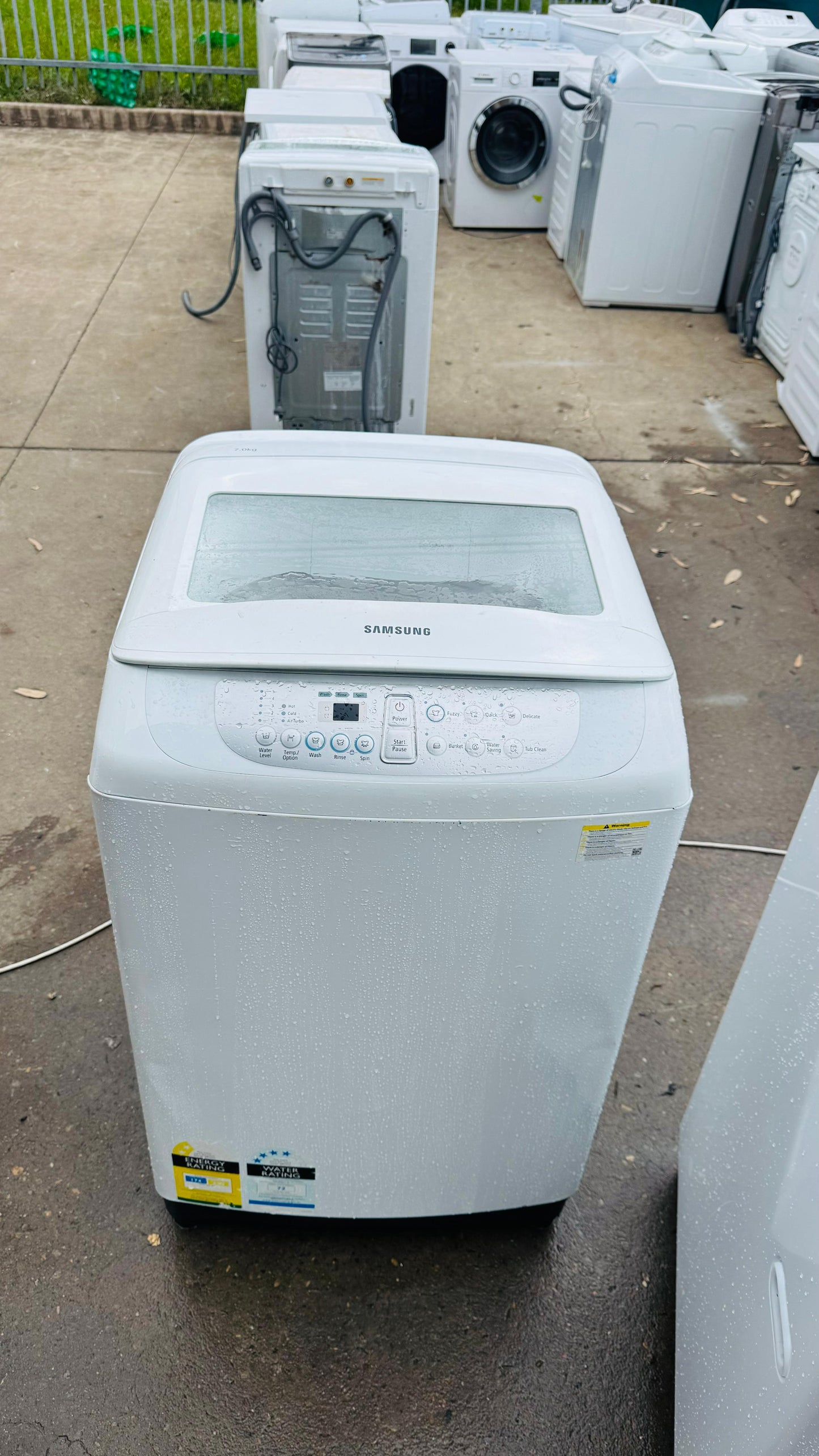 SAMSUNG 7KGS TOP LOADER WASHING MACHINE