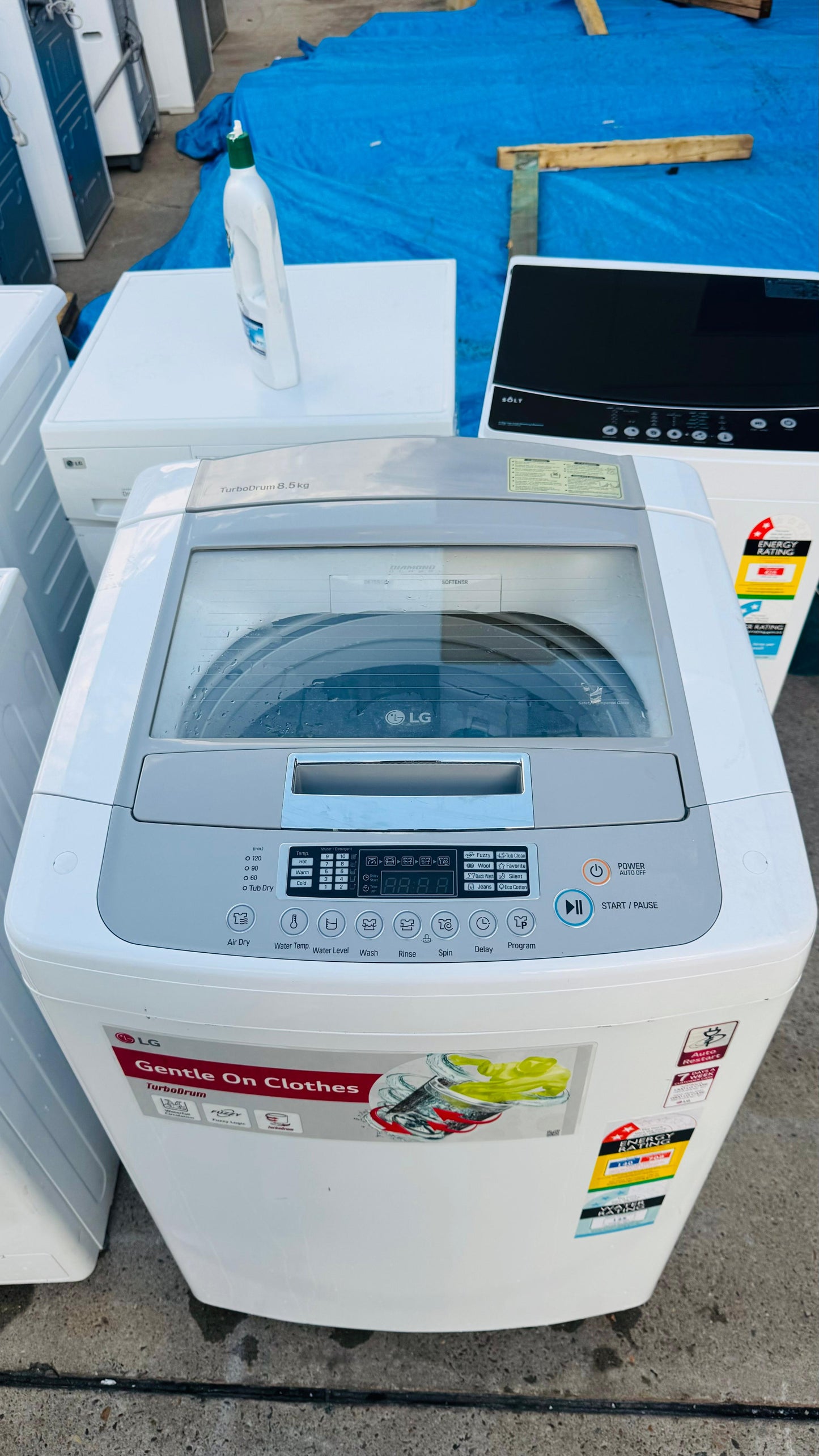 LG 8.5KGS TOP LOADER WASHING MACHINE